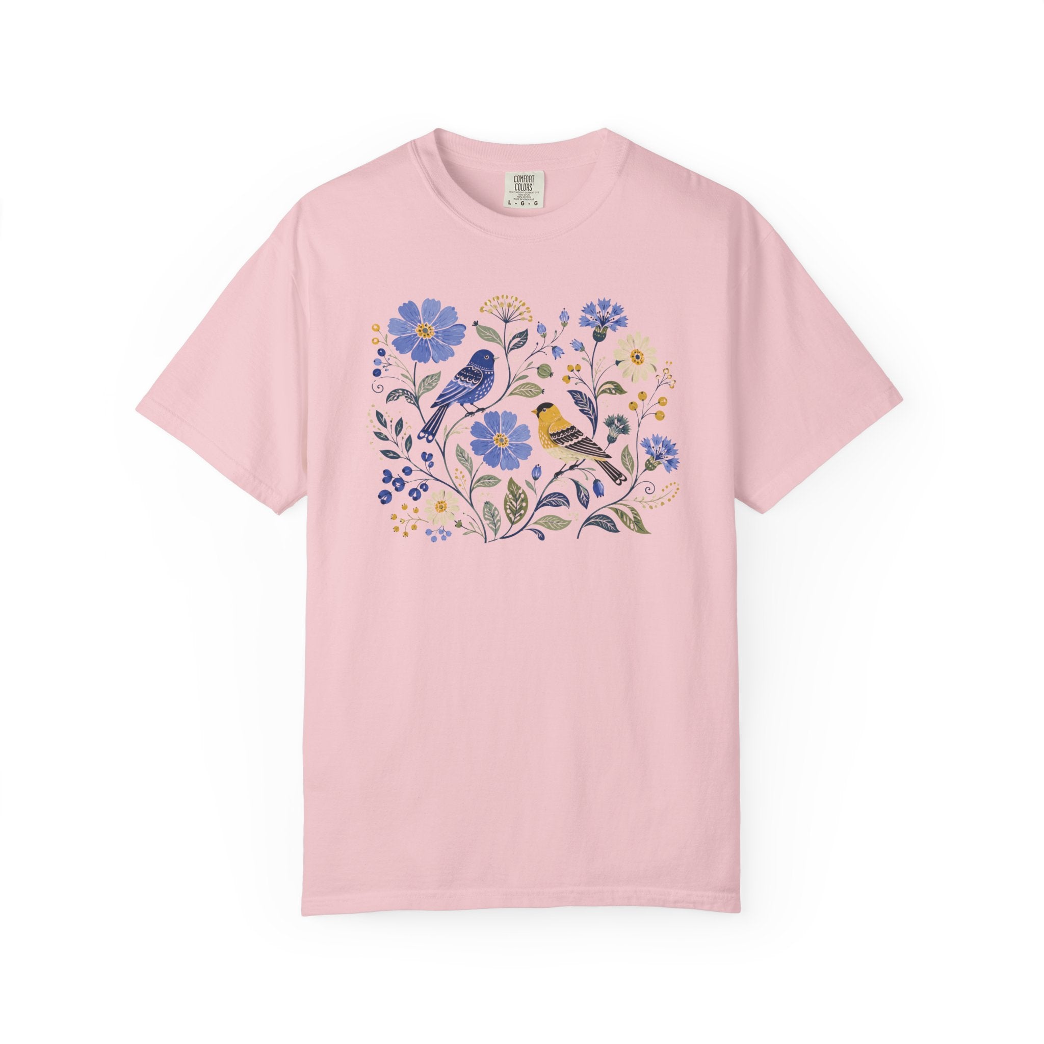 Goldfinch & Bunting Floral T-Shirt