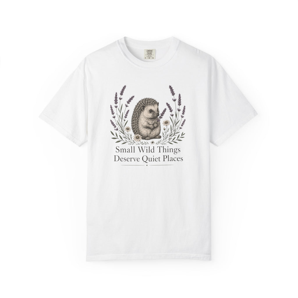 Quiet Places Hedgehog T-Shirt