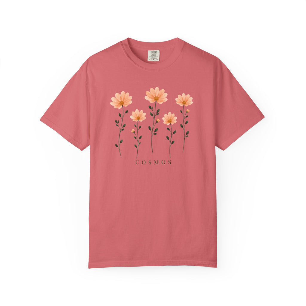 Cosmos Pressed Flowers T-Shirt
