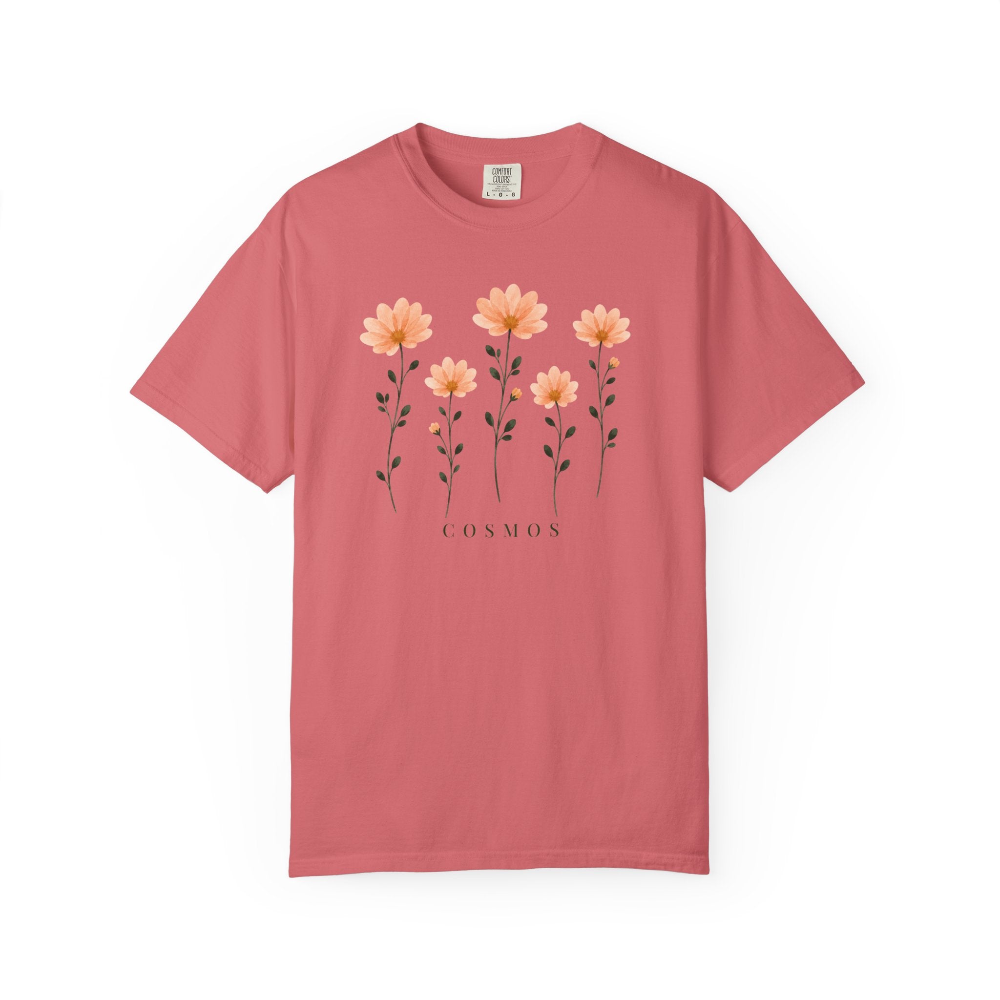 Cosmos Pressed Flowers T-Shirt