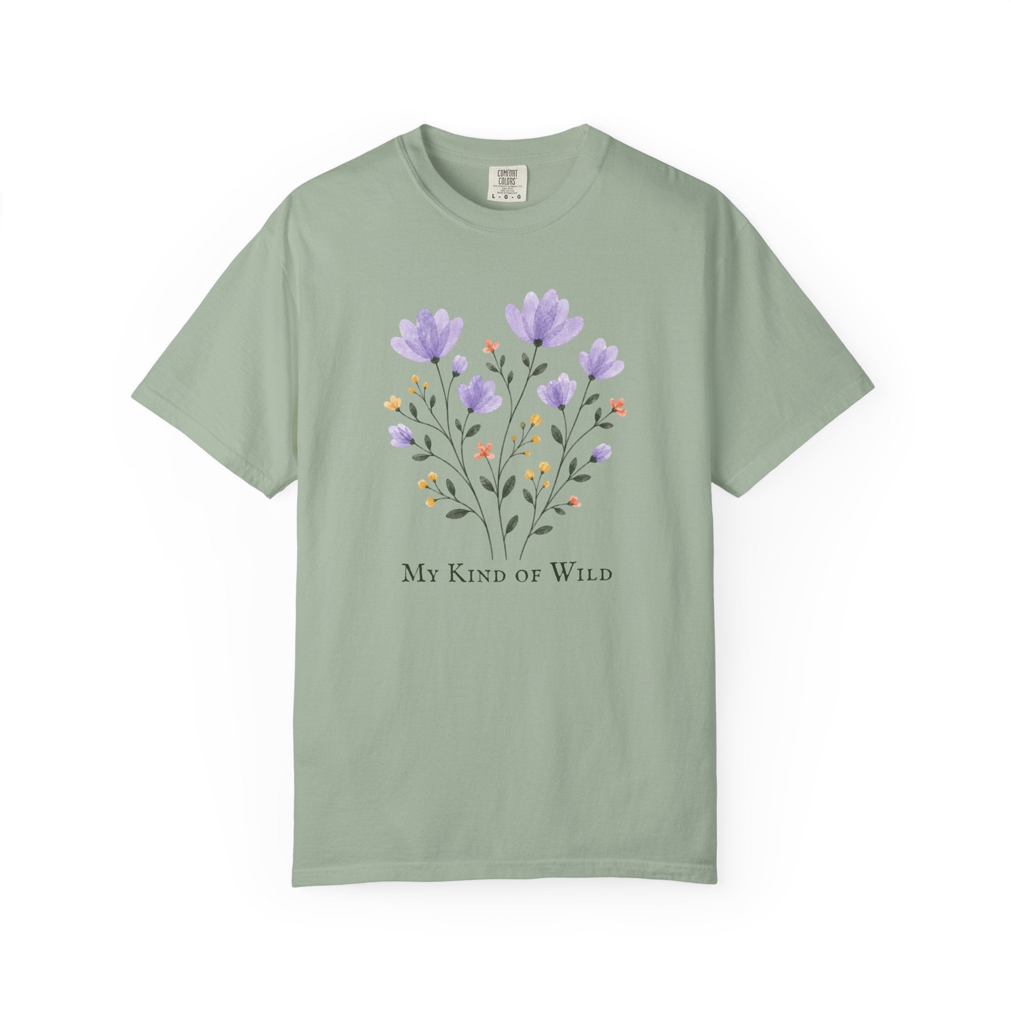 My Kind of Wild Pressed Flowers T-Shirt