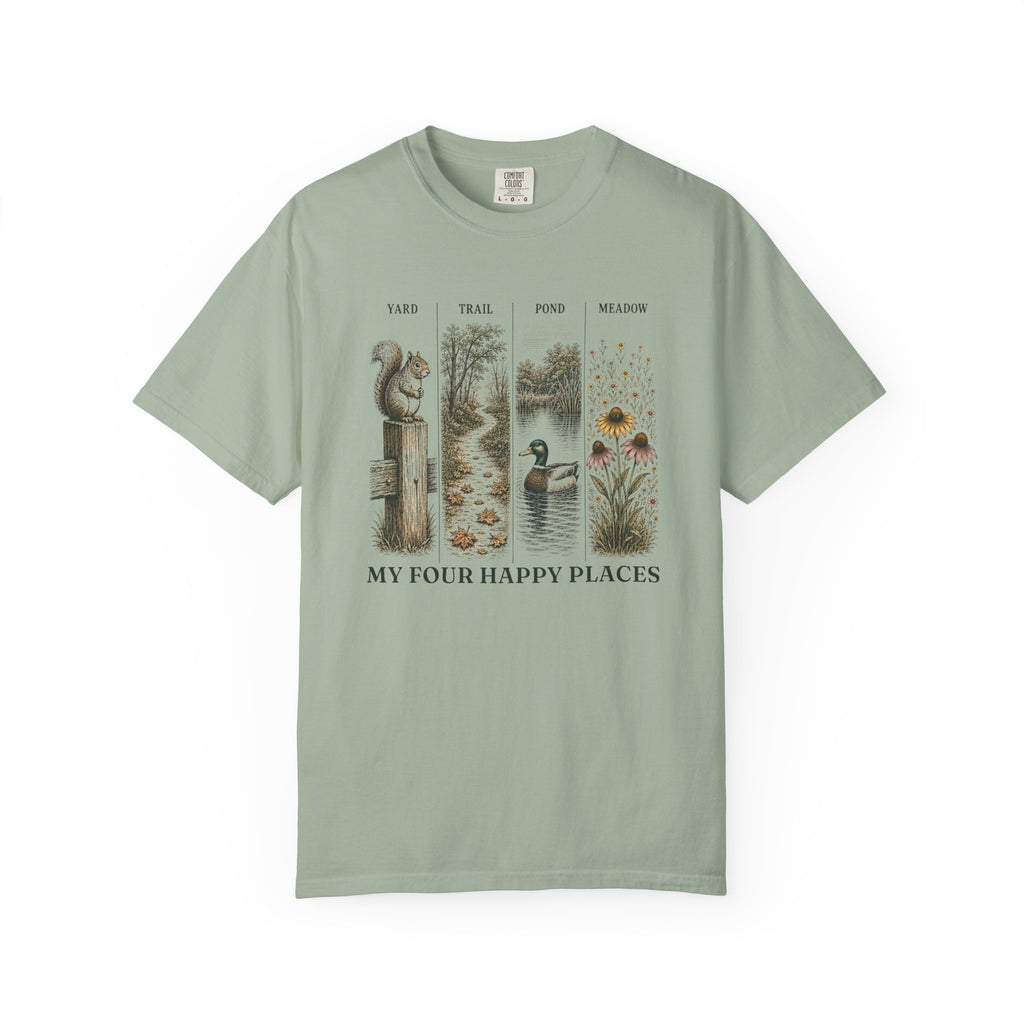 Four Happy Places T-Shirt