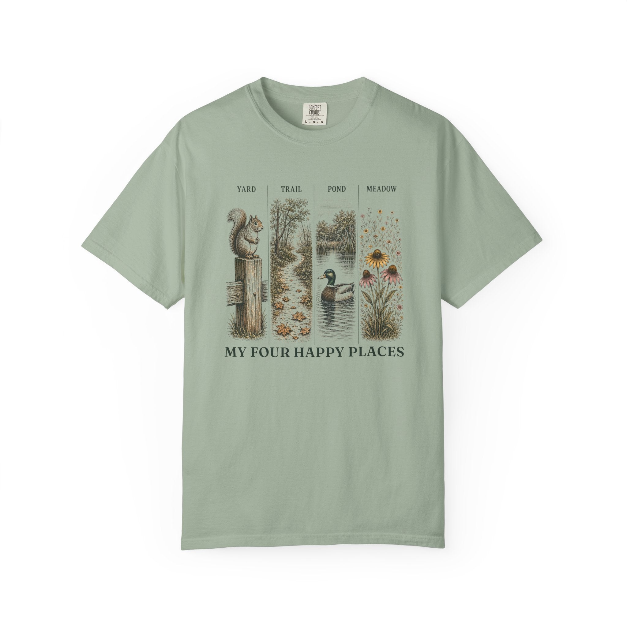 Four Happy Places T-Shirt