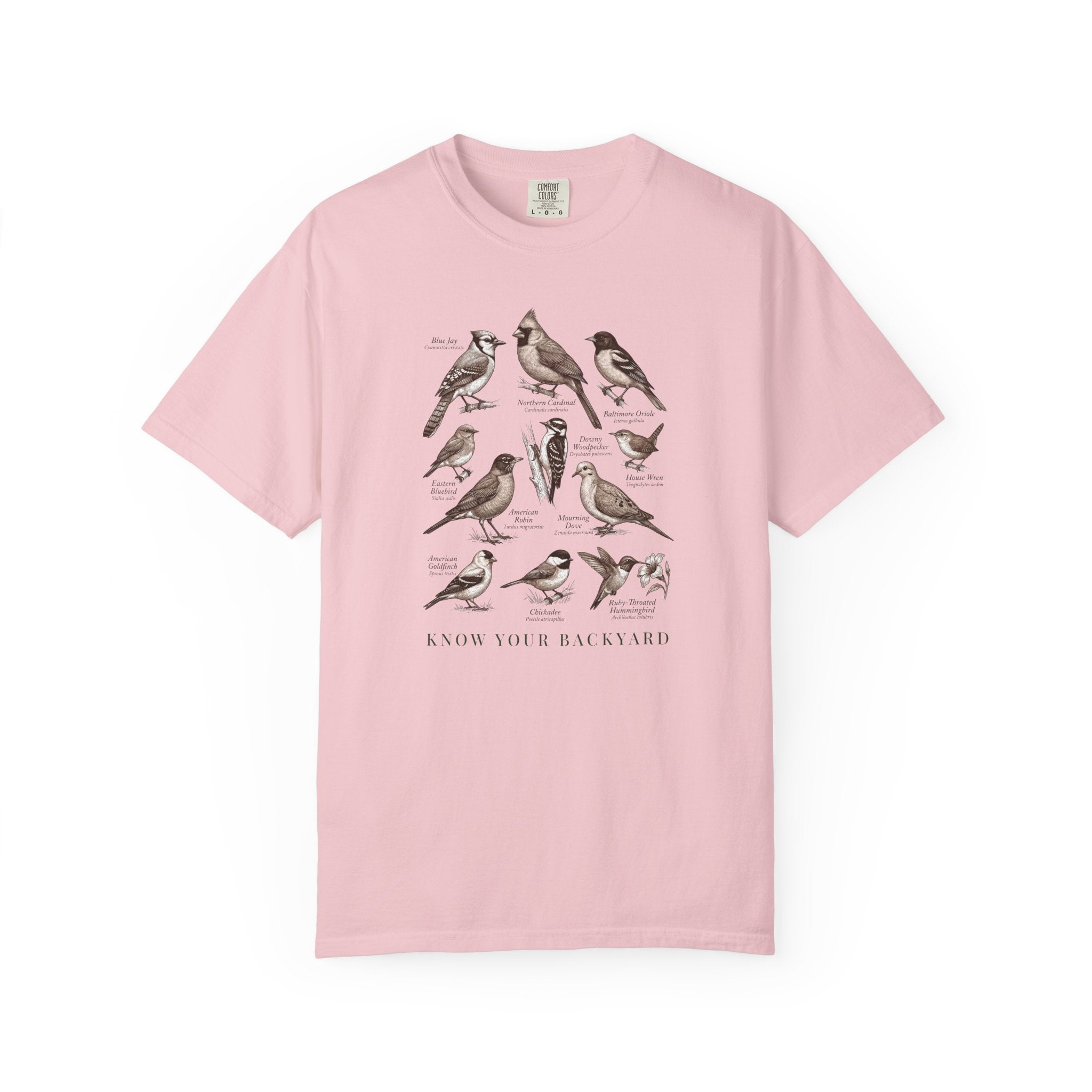 Know Your Backyard Birds T-Shirt