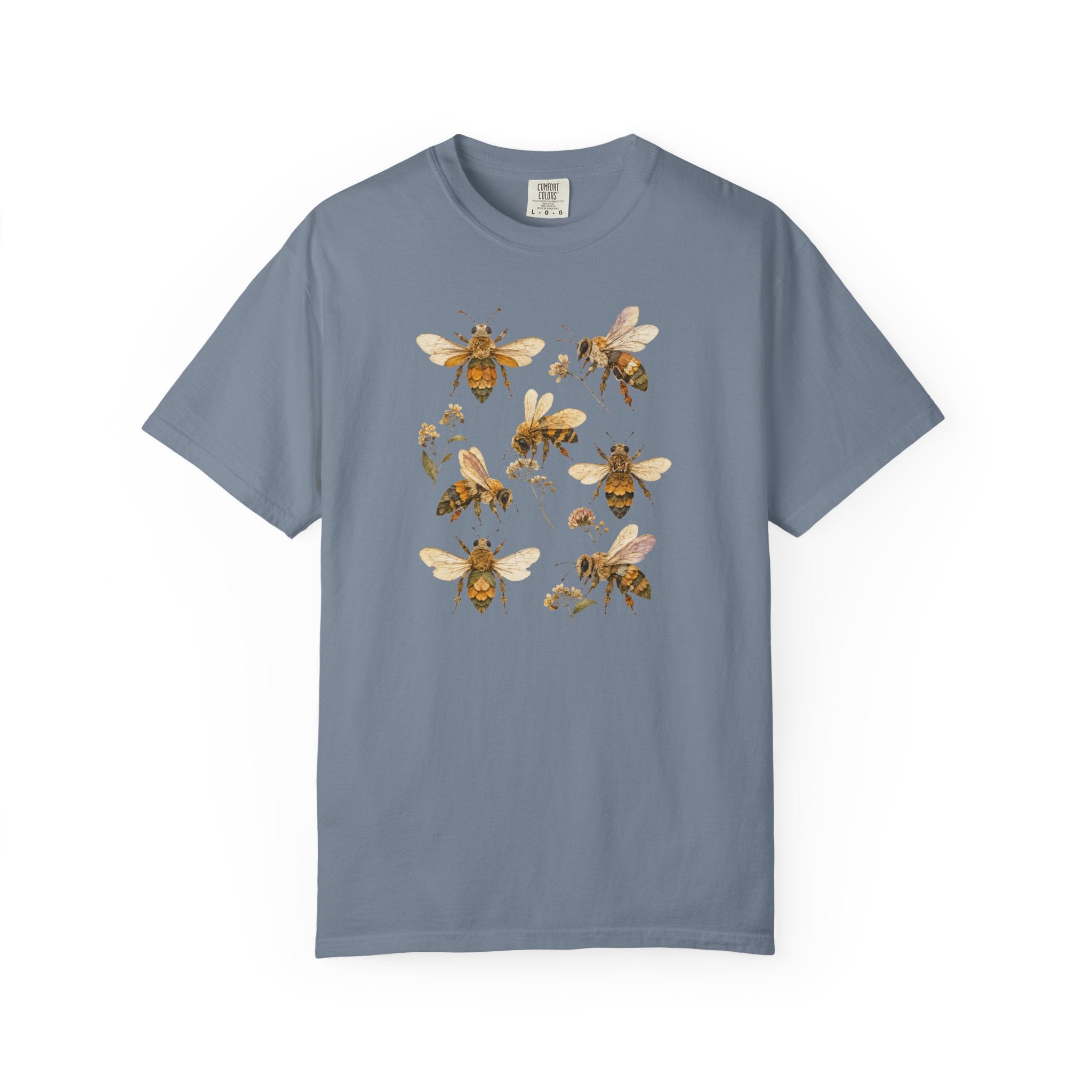Pressed Flowers Bees T-Shirt