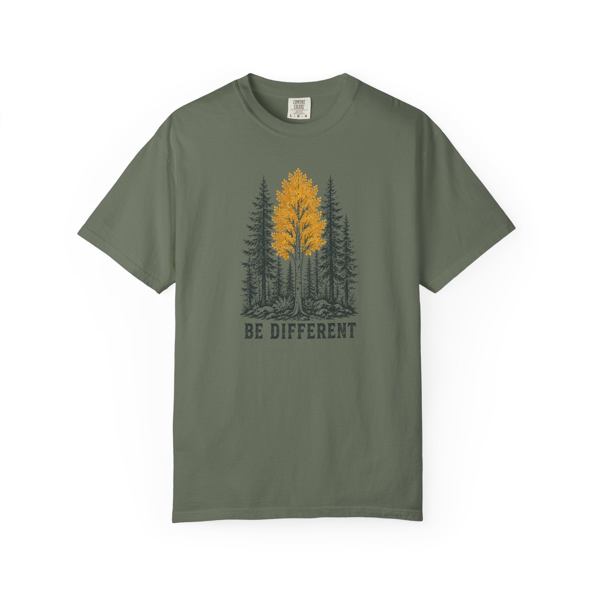 Be Different Tree T-Shirt