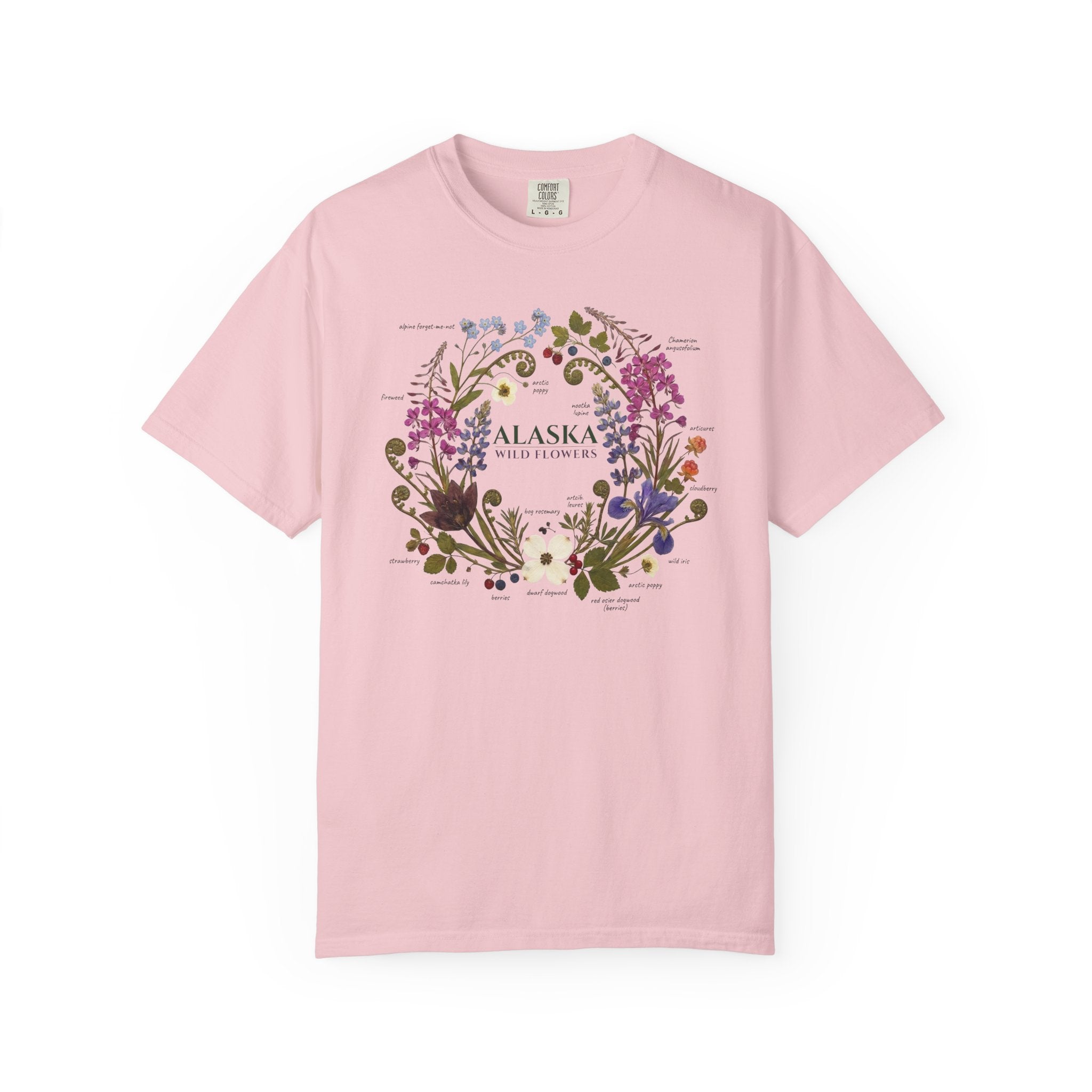 Alaska Wild Flowers Shirt