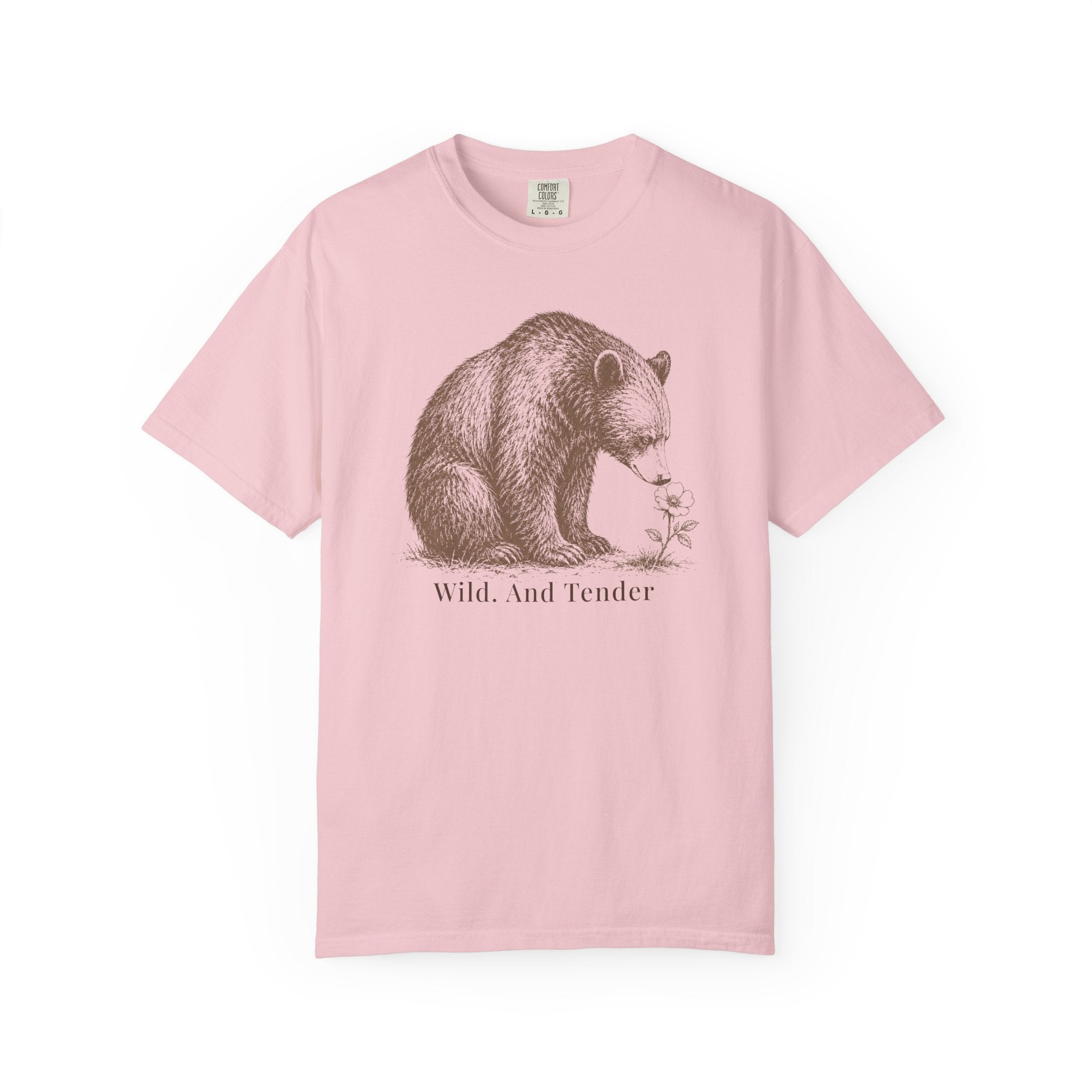 Bear Wild. And Tender Flower T-Shirt