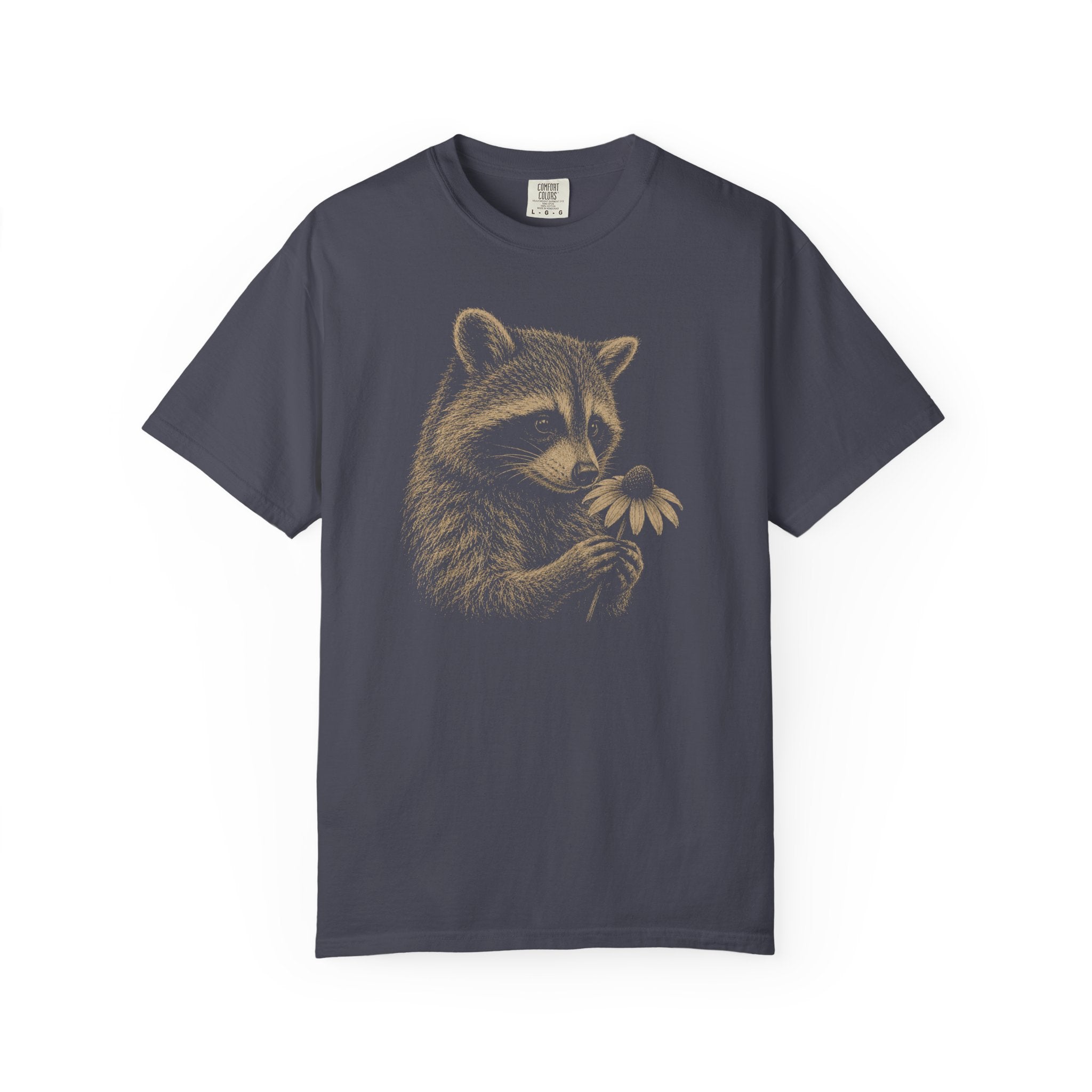 Raccoon Flower T-Shirt