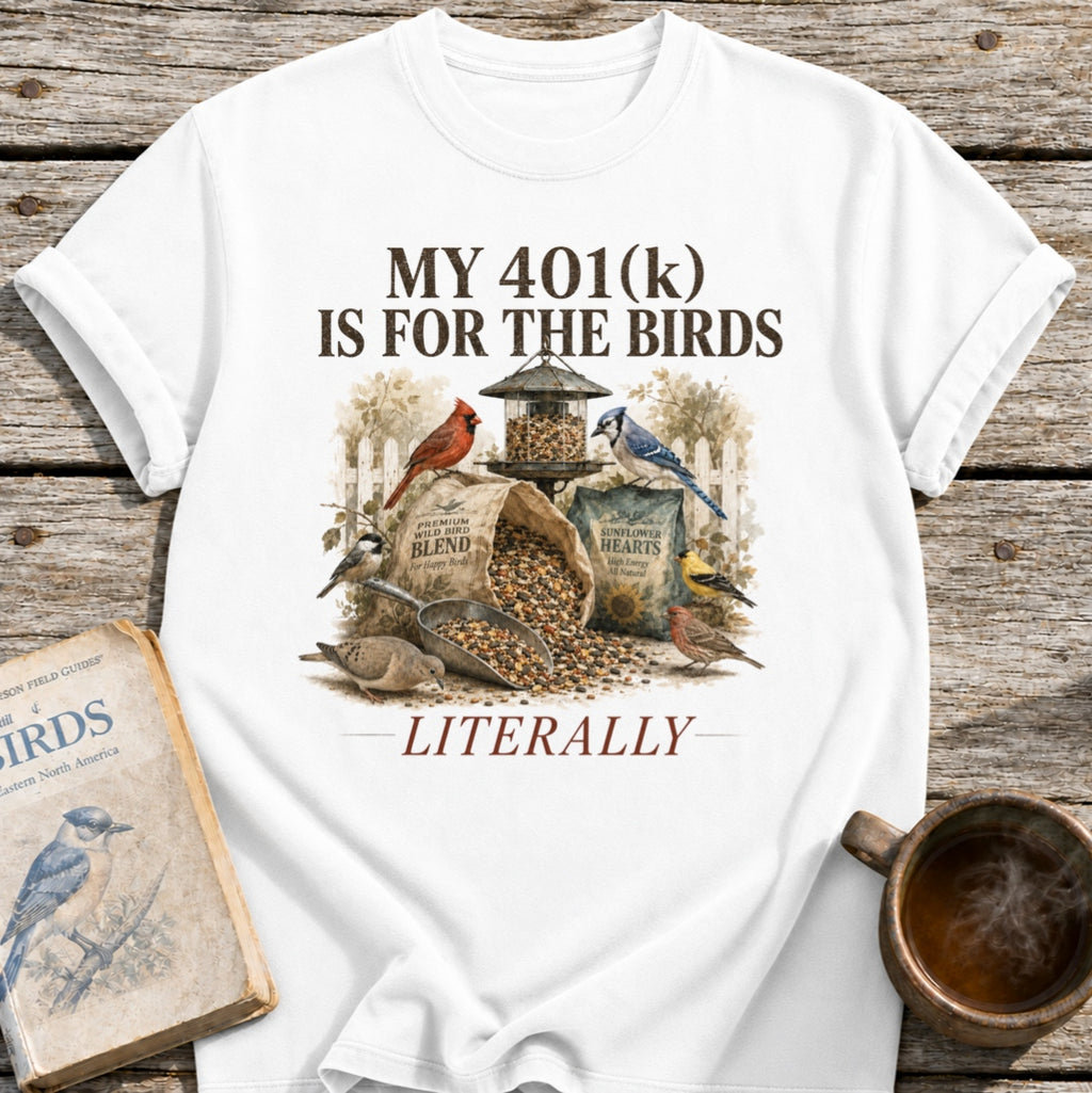 401(k) for the Birds T-Shirt