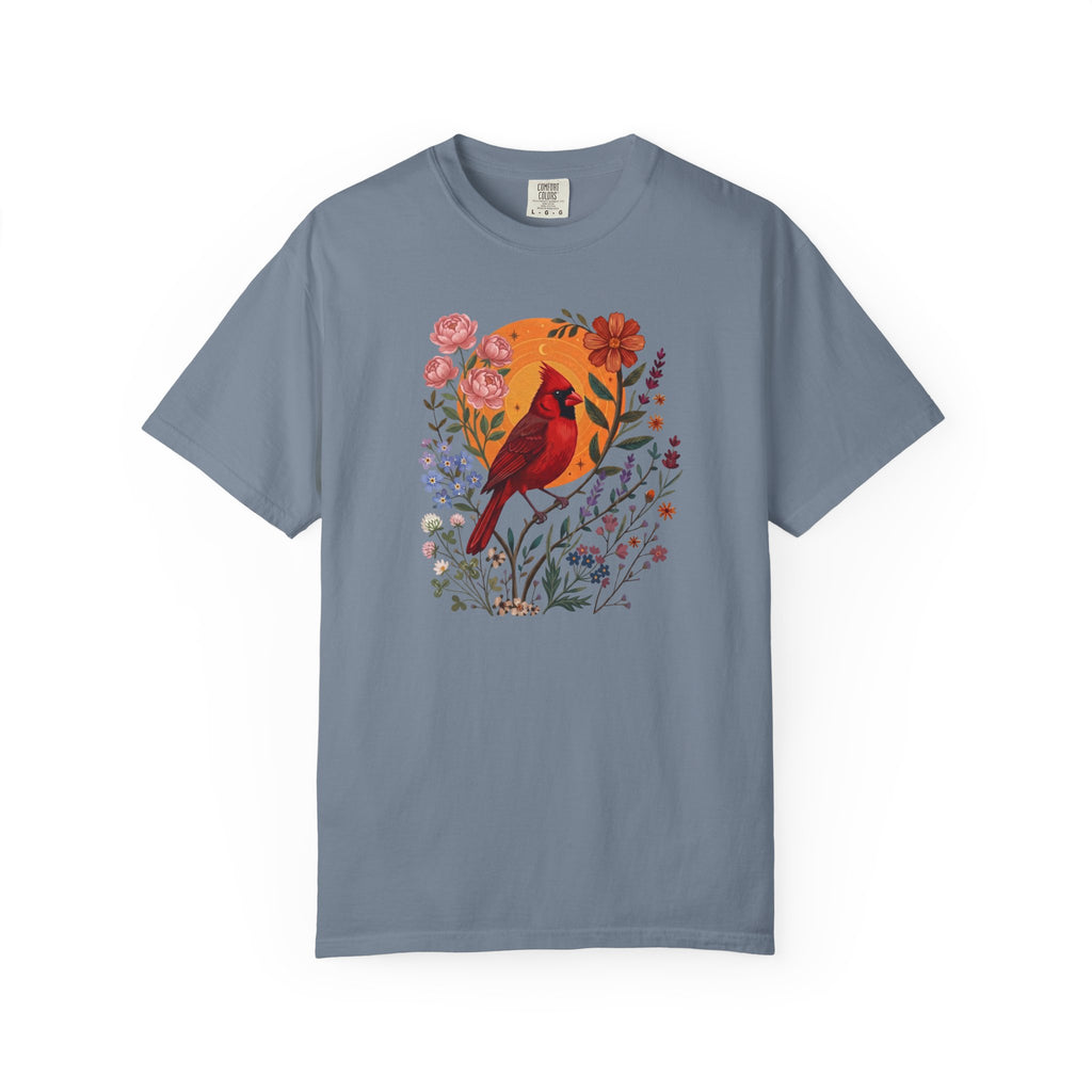 Cardinal Floral Sun T-Shirt