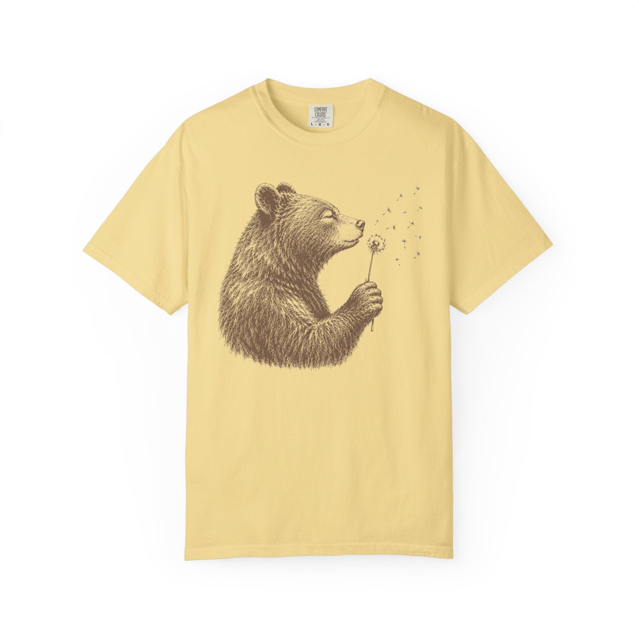Bear Blowing Dandelion T-Shirt