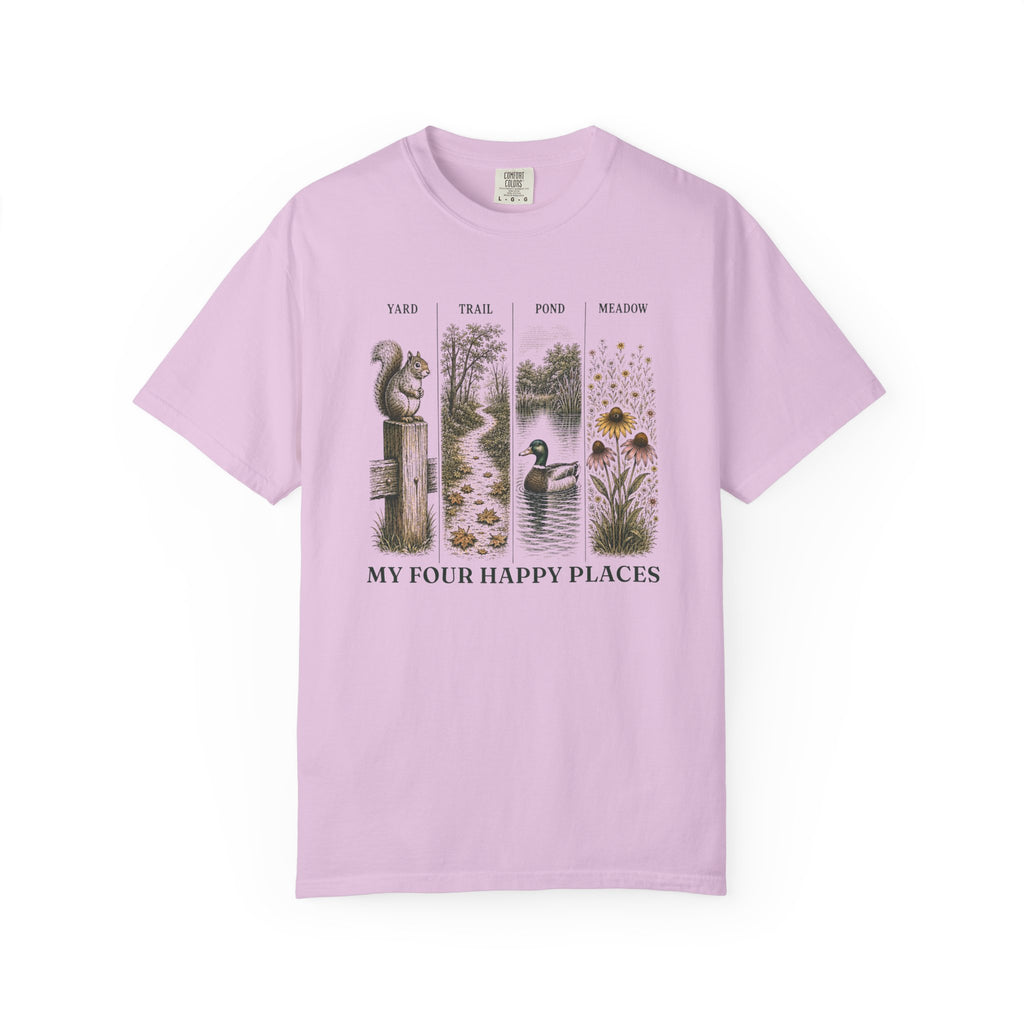 Four Happy Places T-Shirt