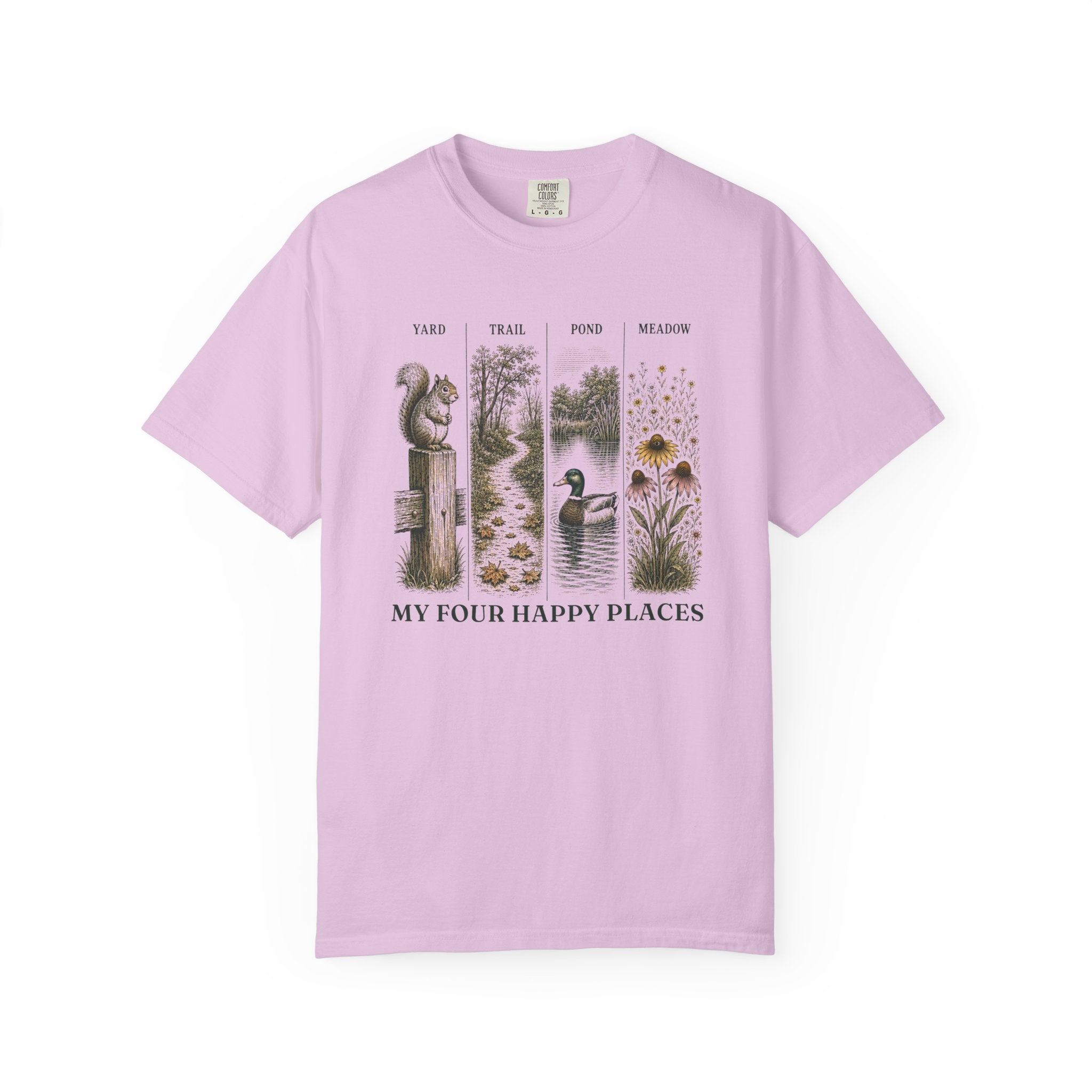 Four Happy Places T-Shirt