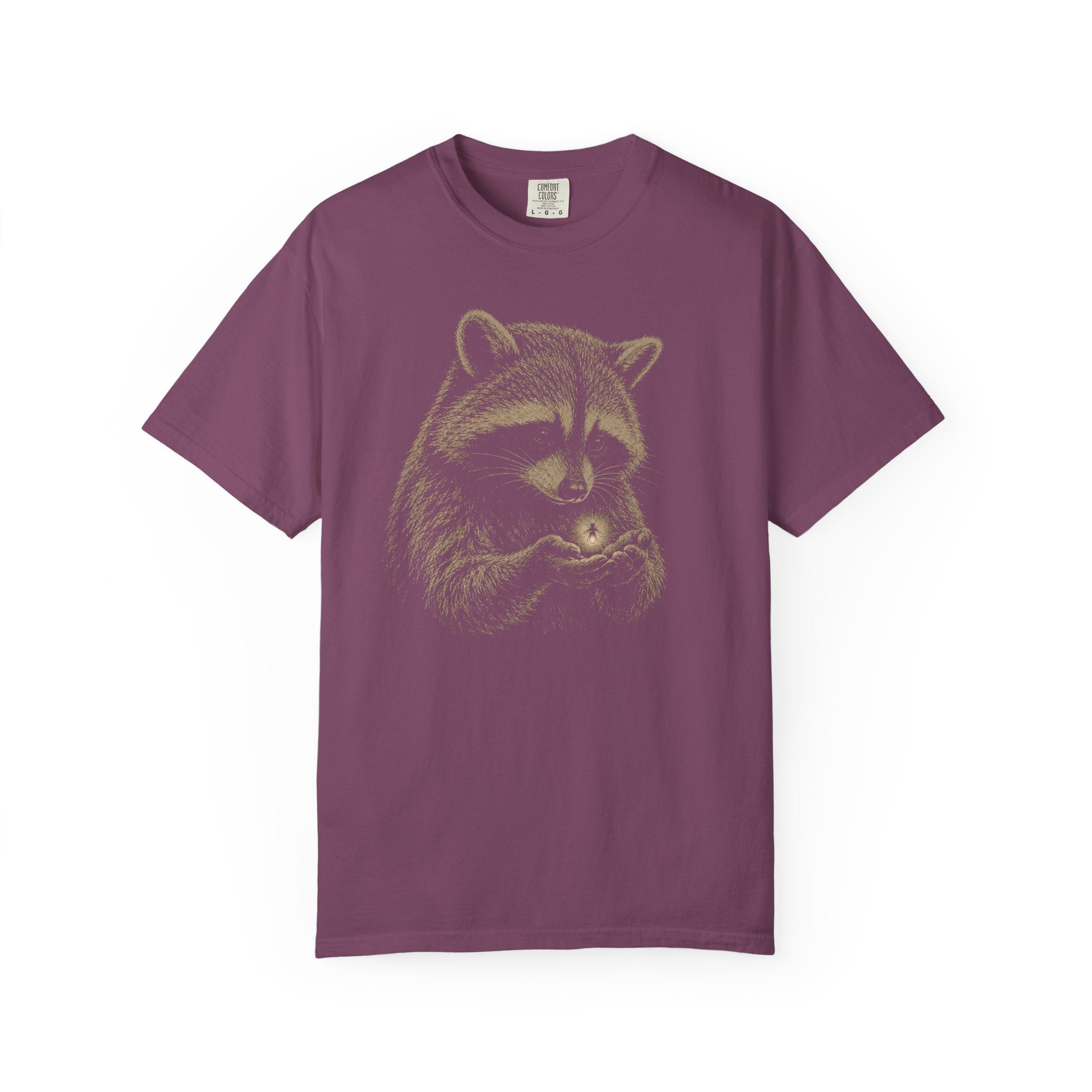 Lightening Bug Raccoon T-Shirt