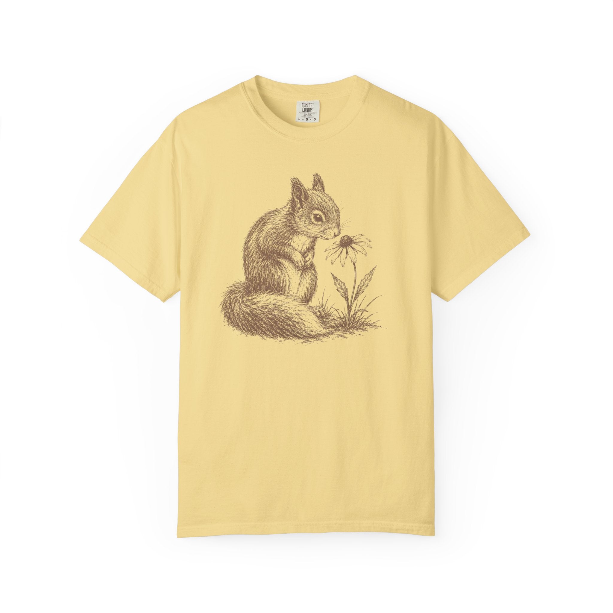 Squirrel Flower T-Shirt