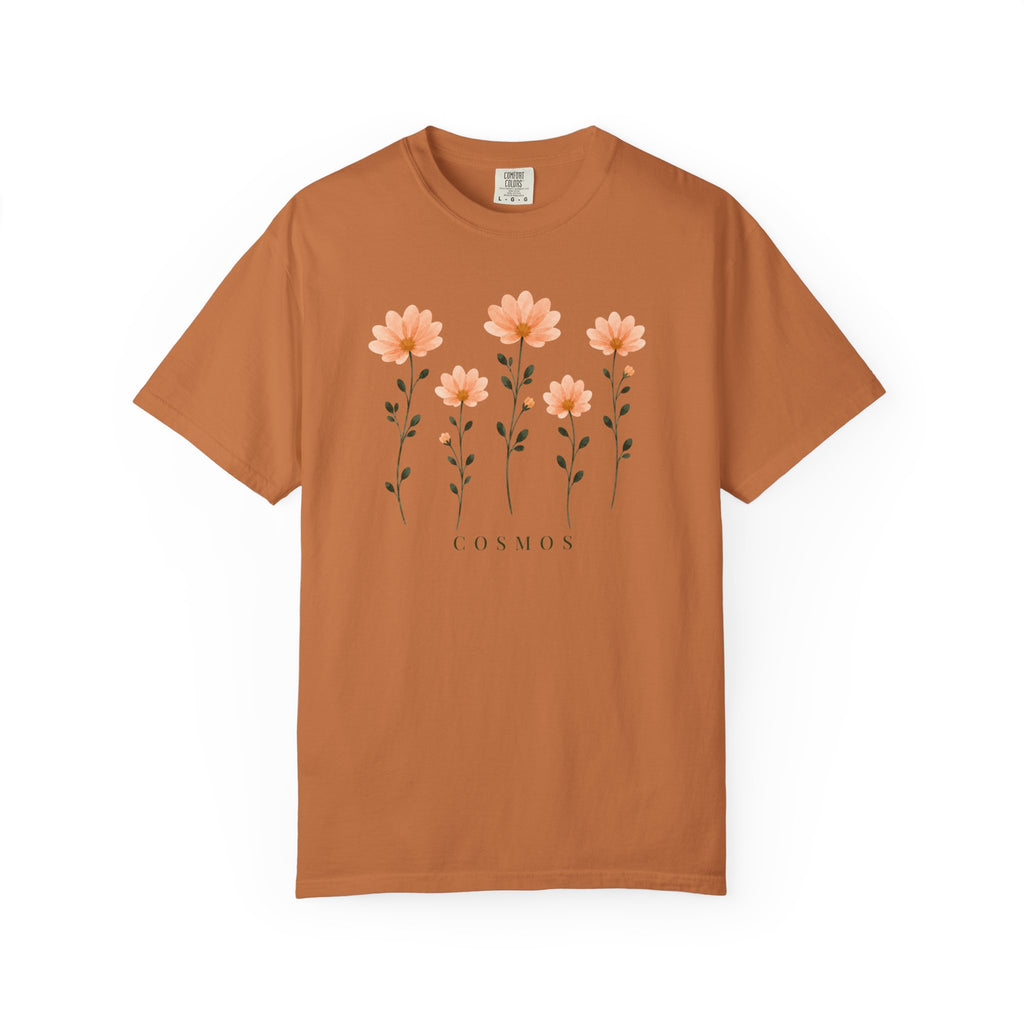 Cosmos Pressed Flowers T-Shirt