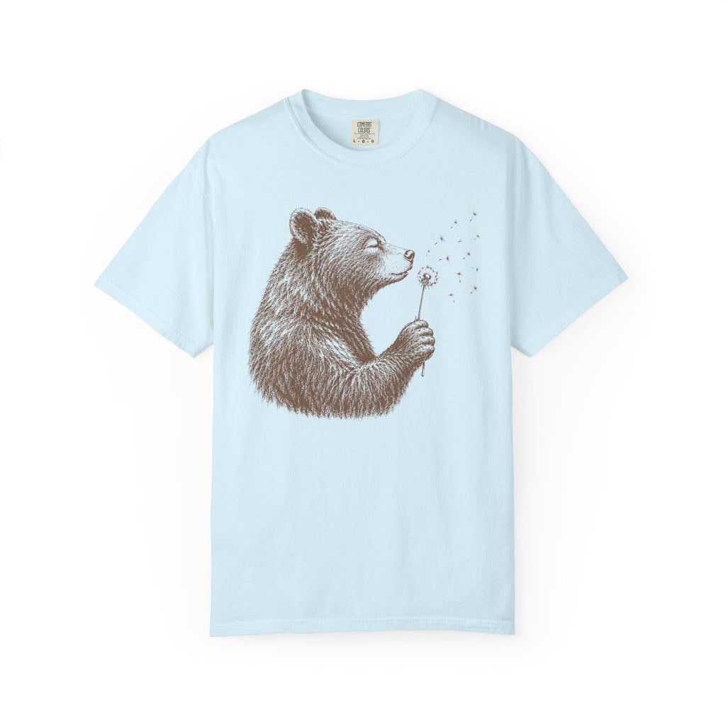 Bear Blowing Dandelion T-Shirt