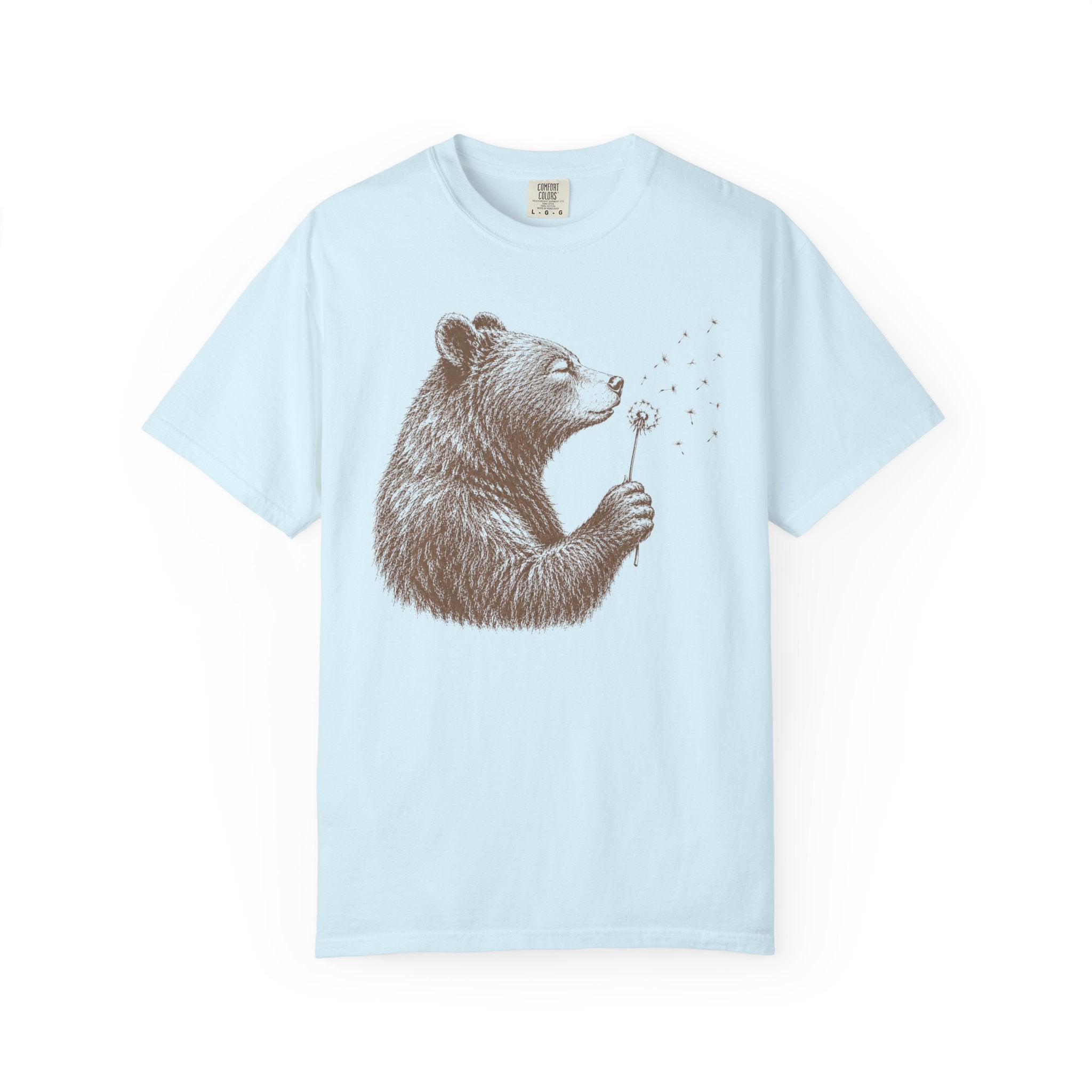 Bear Blowing Dandelion T-Shirt