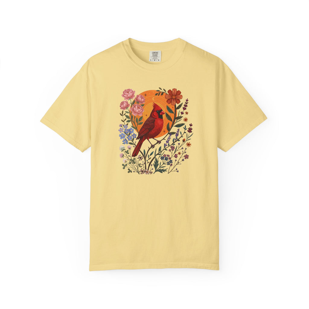 Cardinal Floral Sun T-Shirt