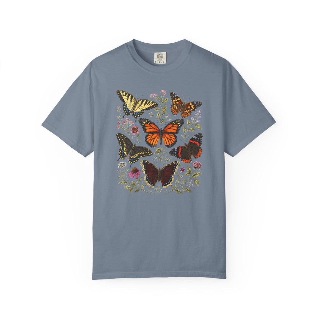 Butterflies Floral T-Shirt