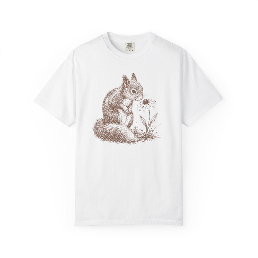 Squirrel Flower T-Shirt