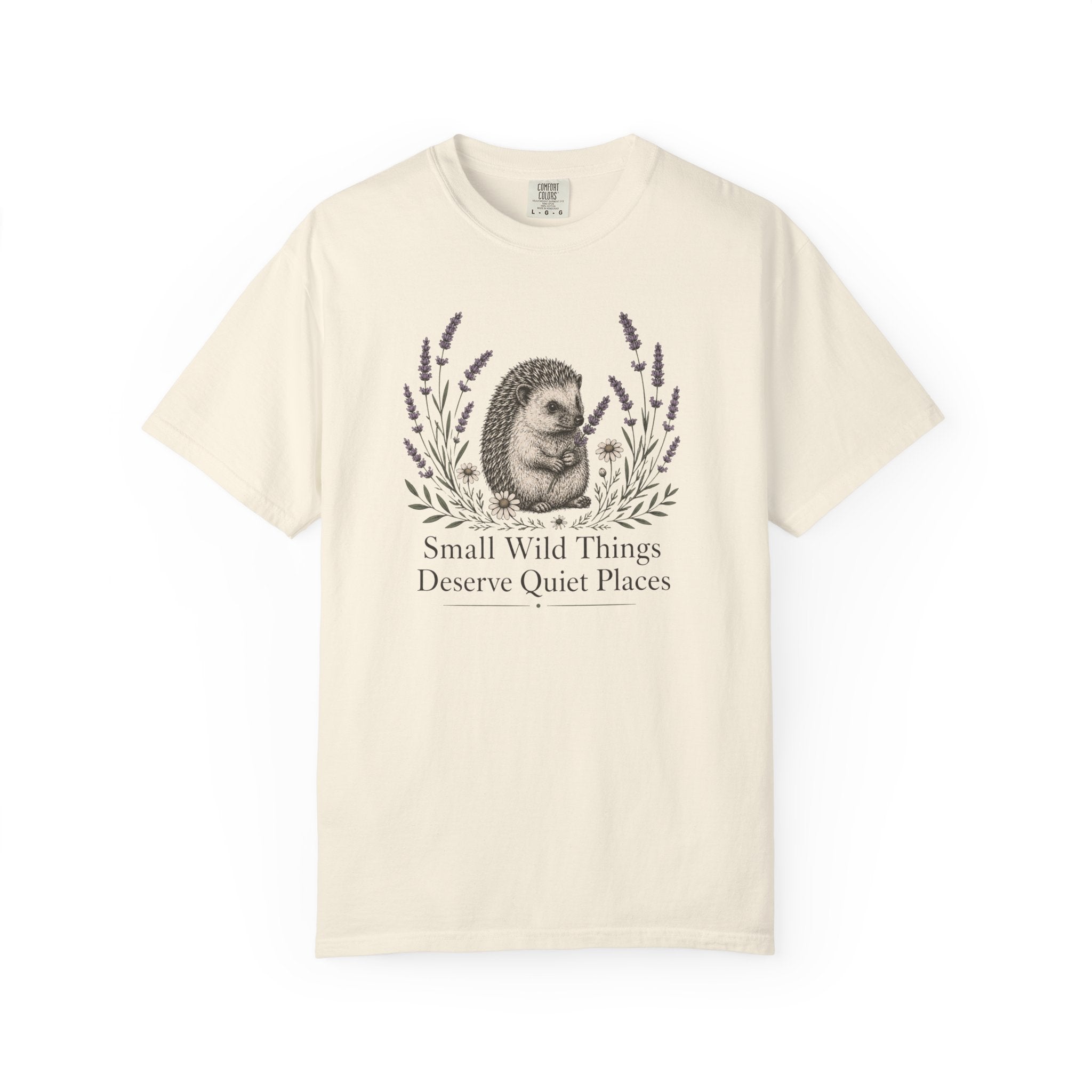 Quiet Places Hedgehog T-Shirt