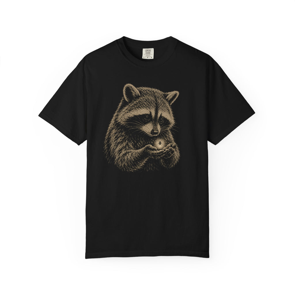 Lightening Bug Raccoon T-Shirt