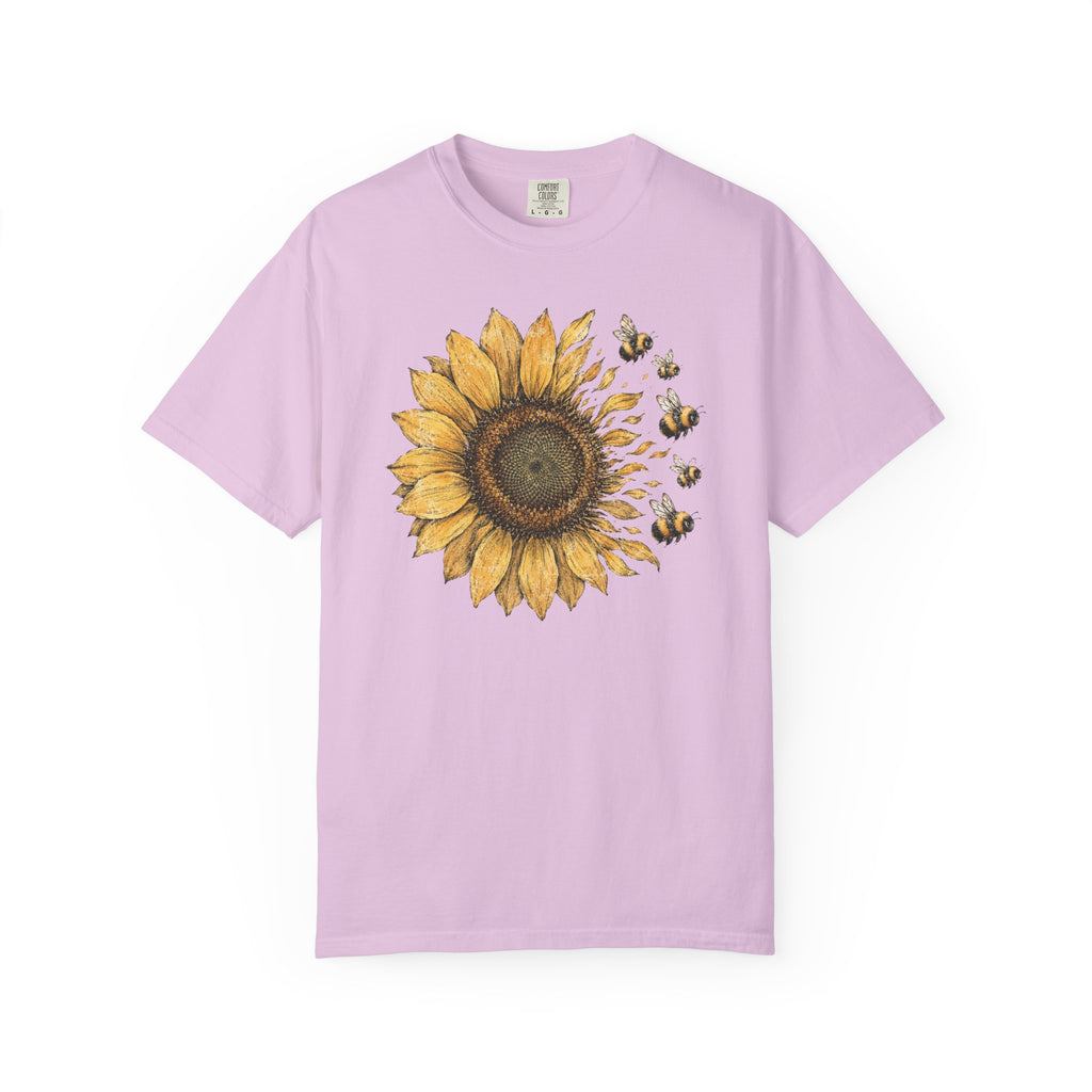 Sunflower into Bees T-Shirt