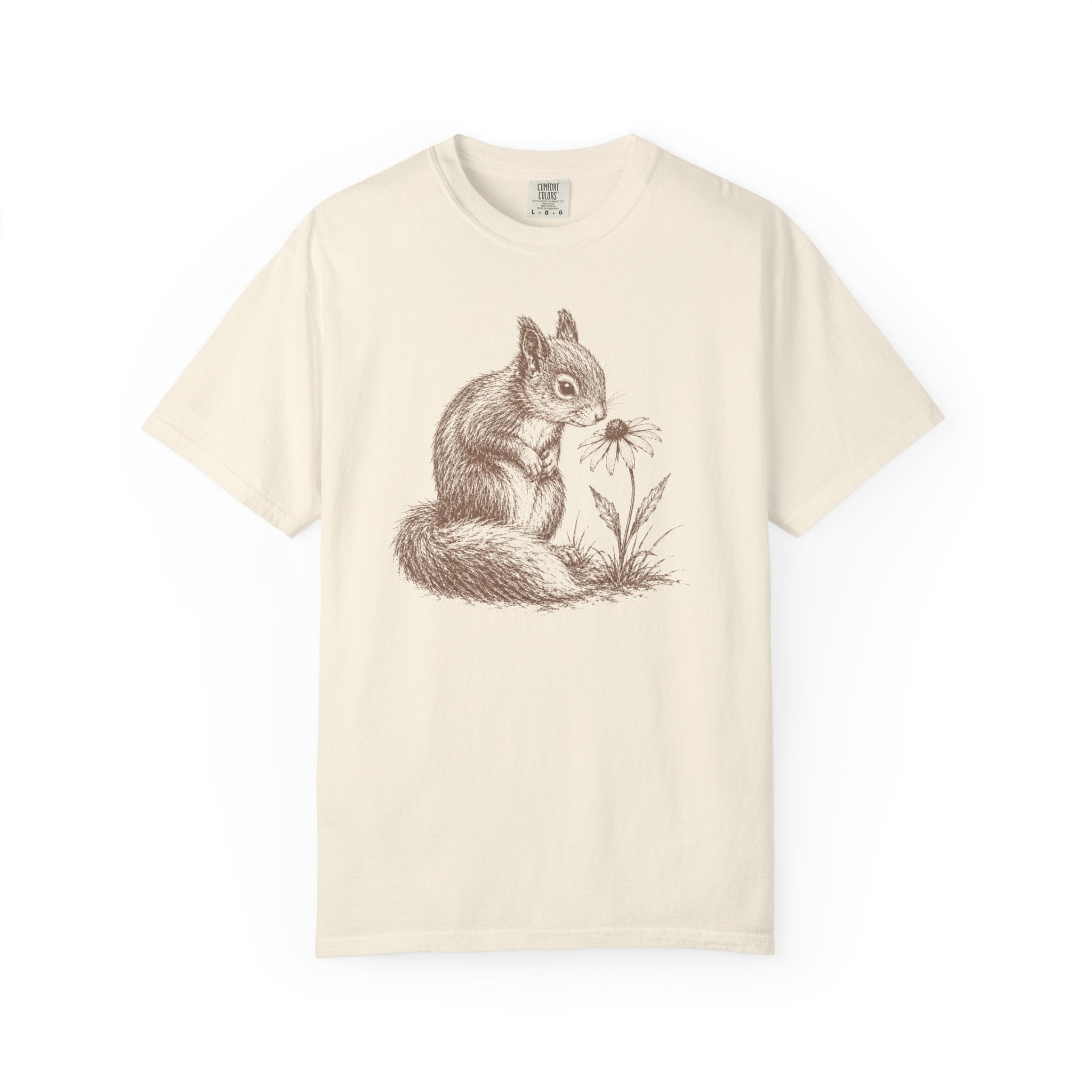 Squirrel Flower T-Shirt