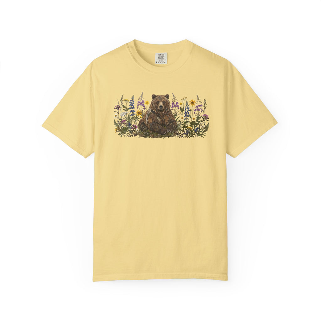 Bear Pressed Flowers T-Shirt