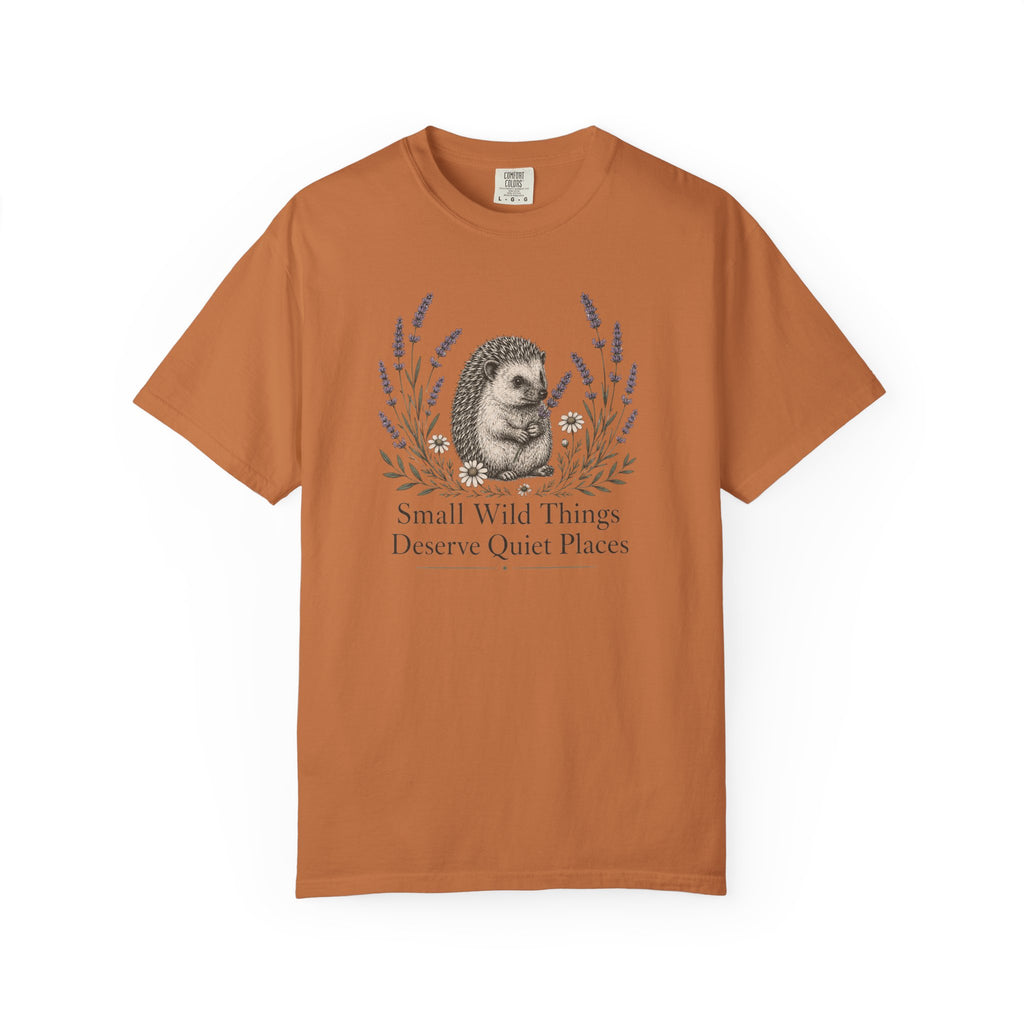 Quiet Places Hedgehog T-Shirt