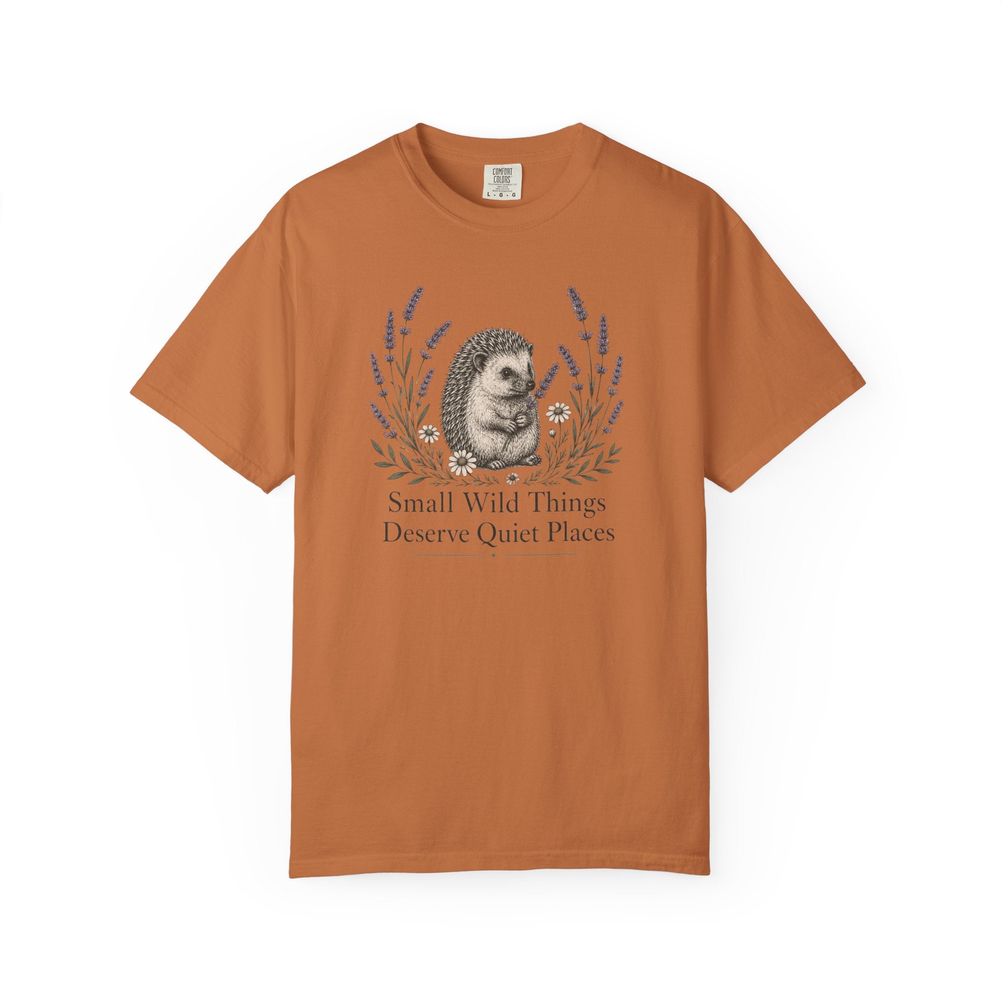Quiet Places Hedgehog T-Shirt