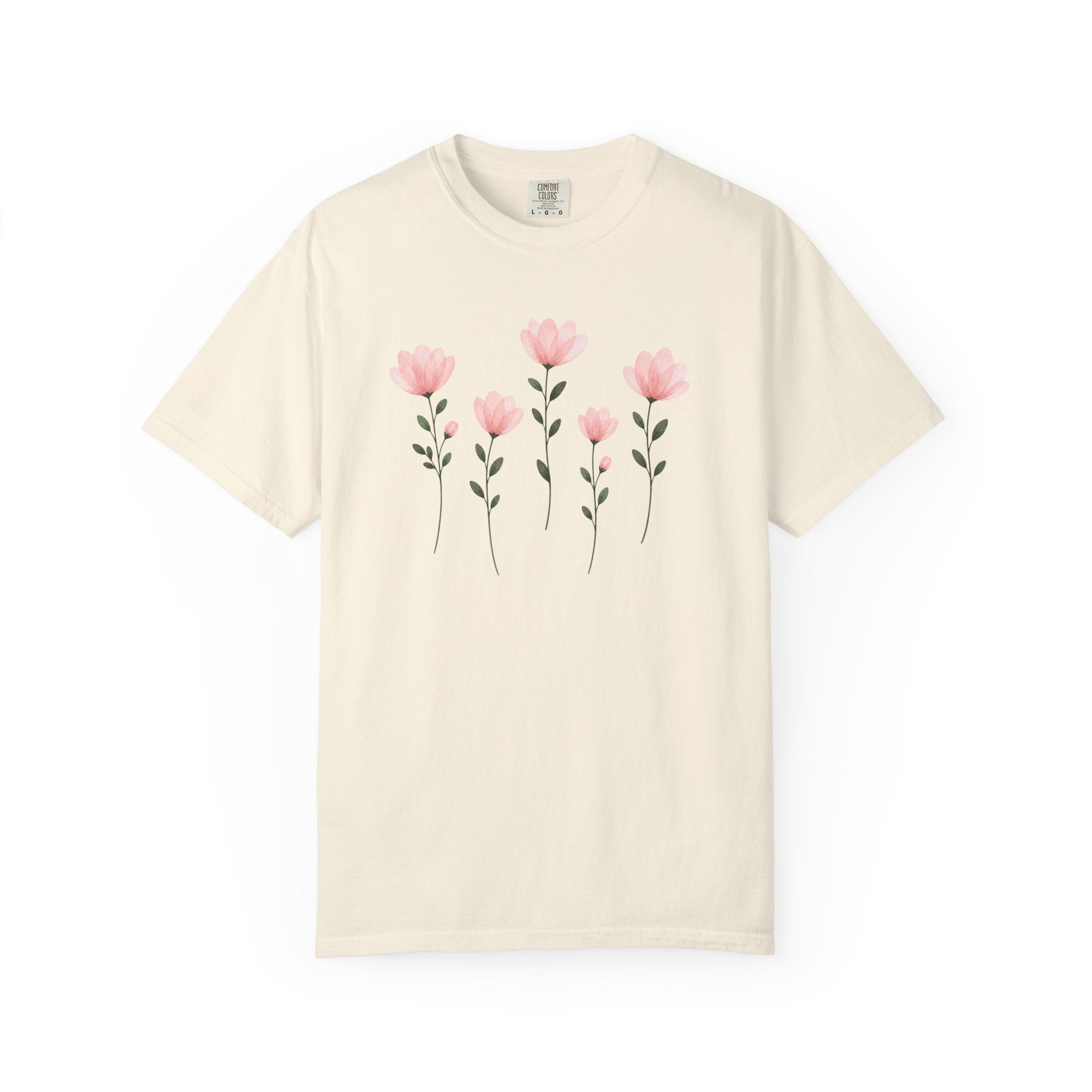 Pink Pressed Flowers T-Shirt