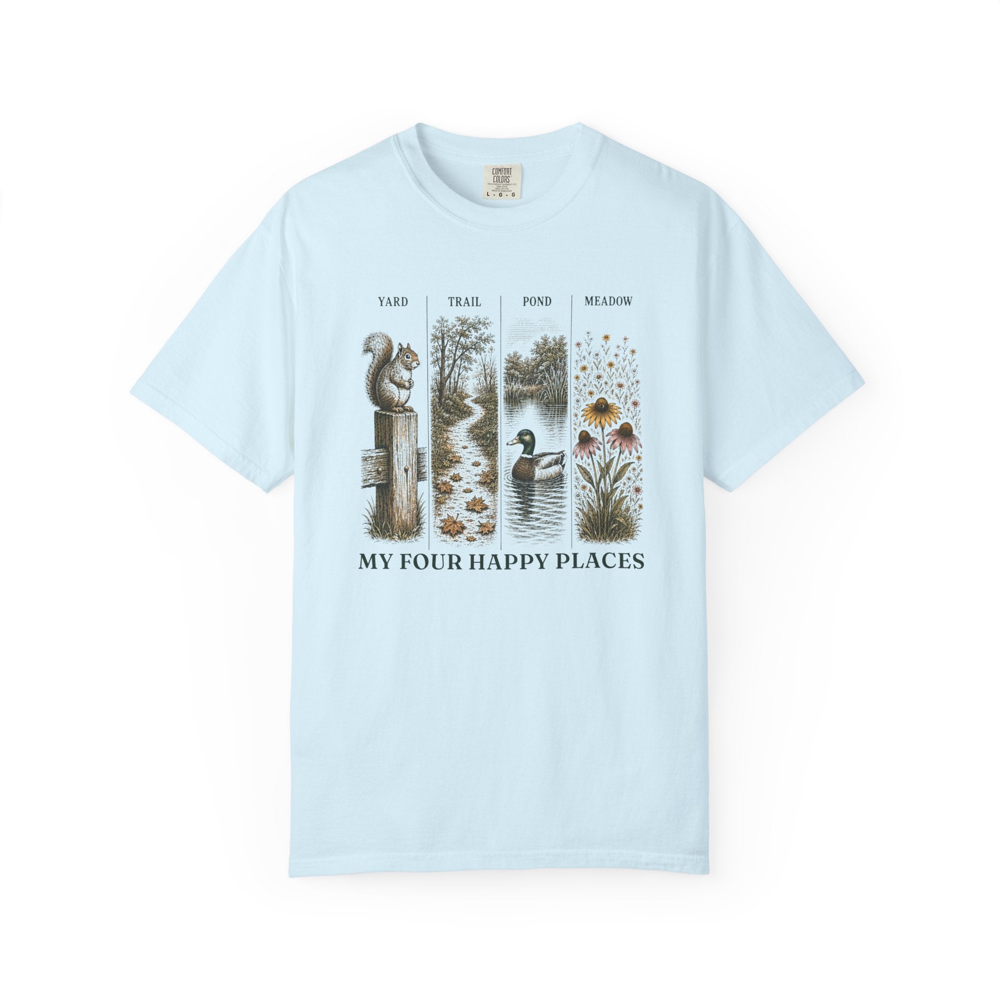 Four Happy Places T-Shirt