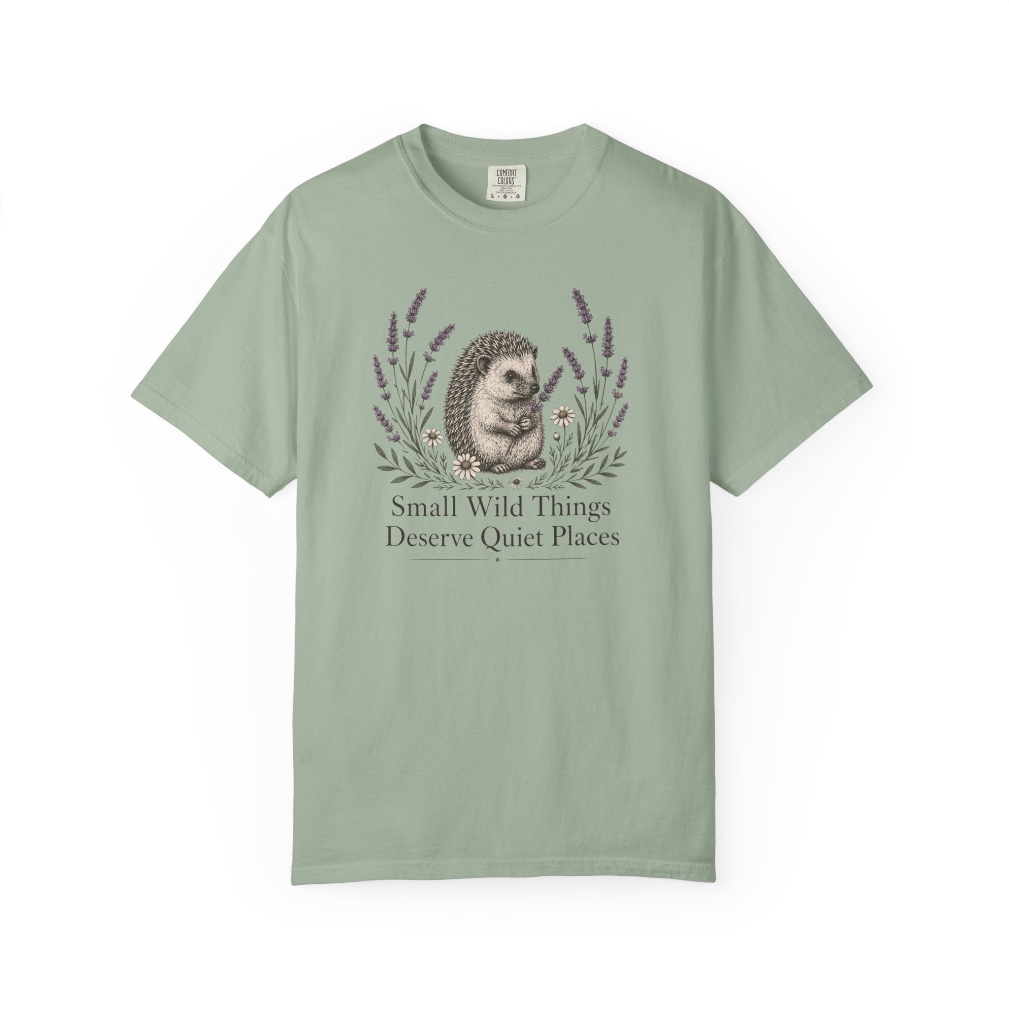 Quiet Places Hedgehog T-Shirt