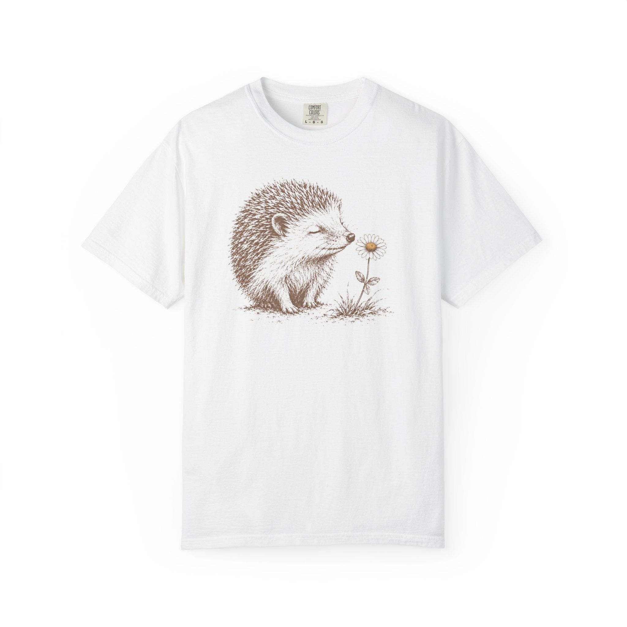Hedgehog Flower T-Shirt