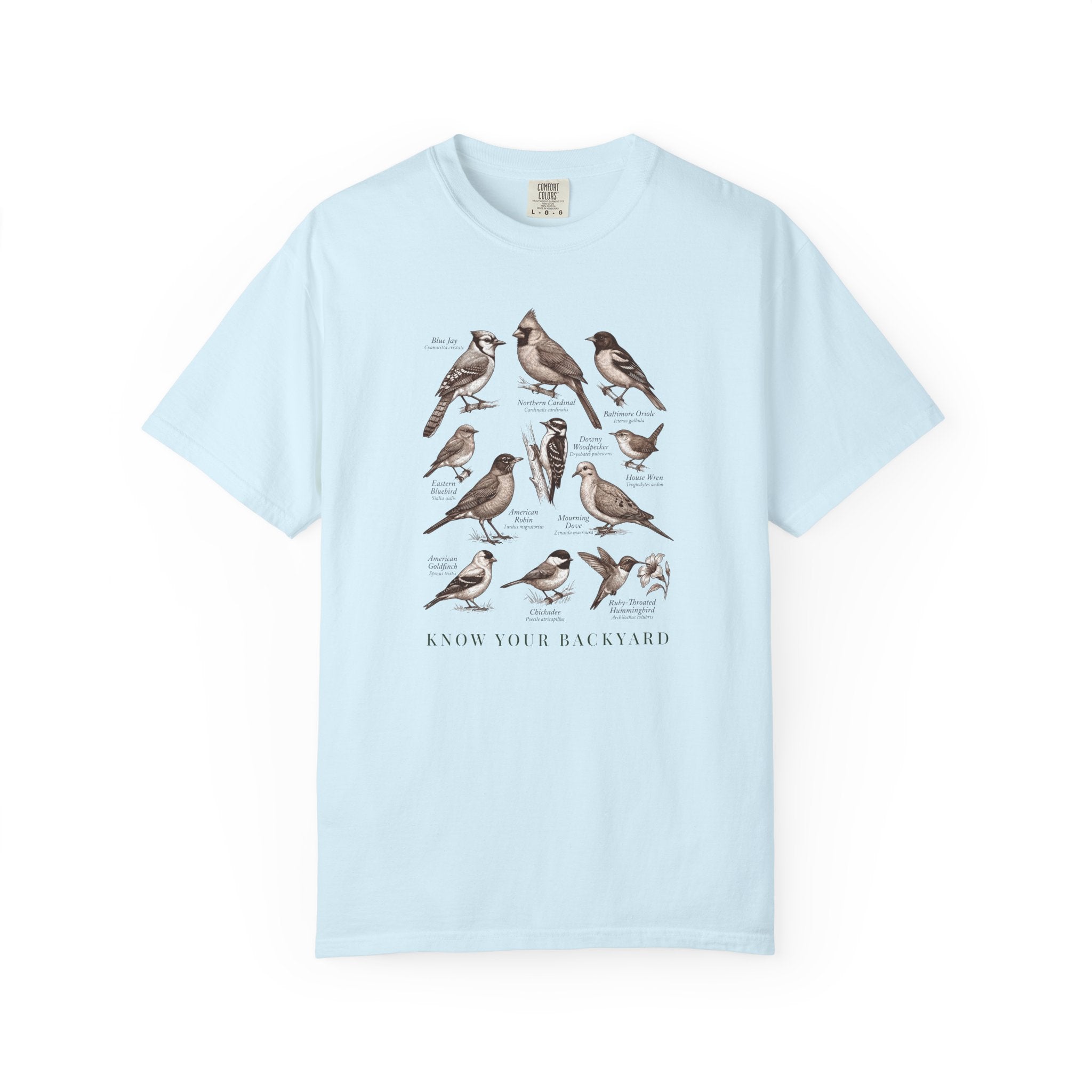 Know Your Backyard Birds T-Shirt