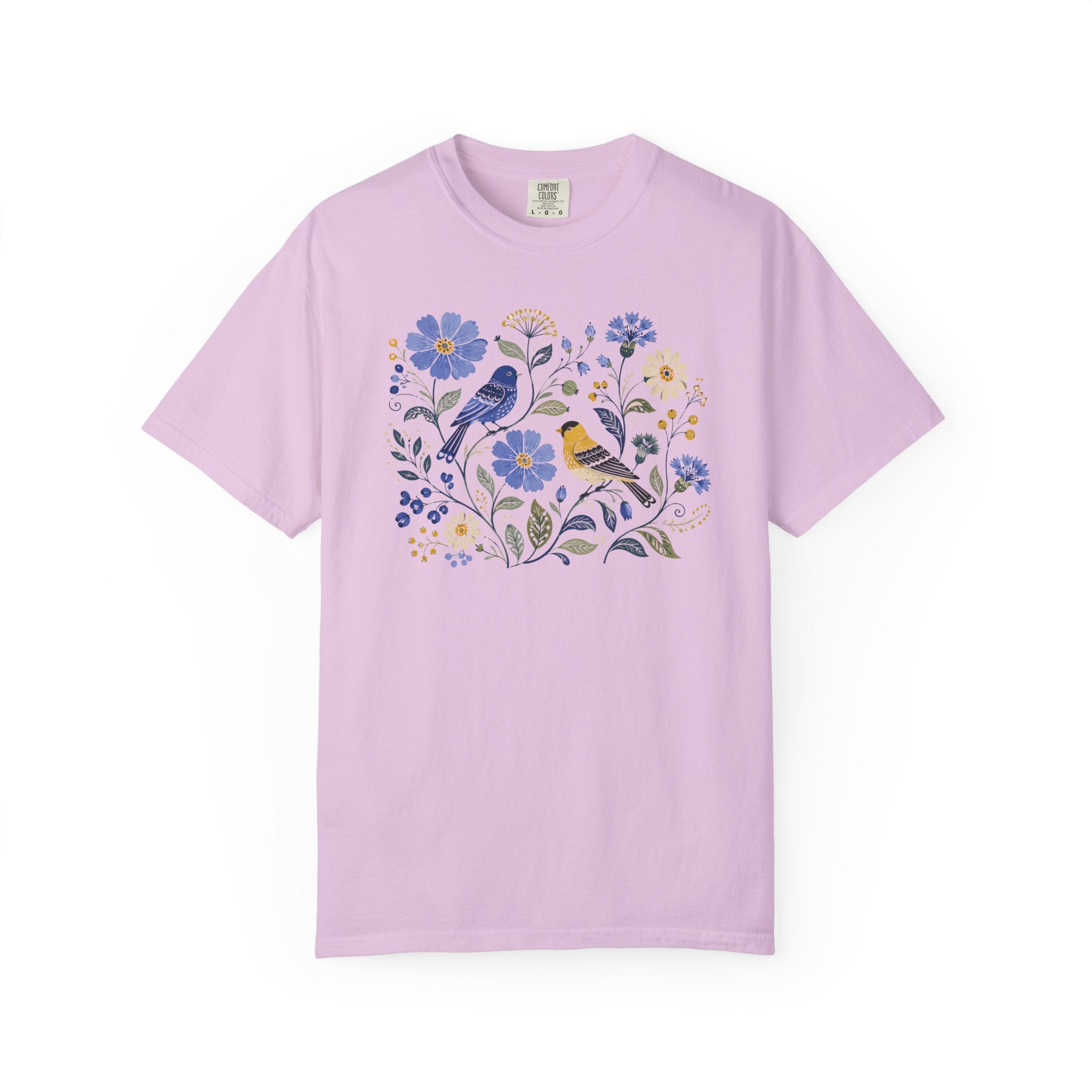 Goldfinch & Bunting Floral T-Shirt