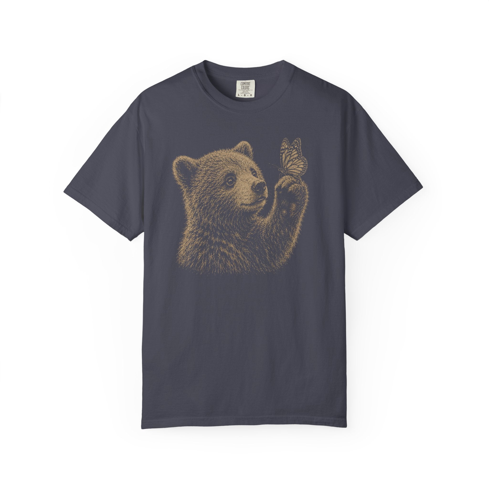 Bear Cub Butterfly Wonder T-Shirt