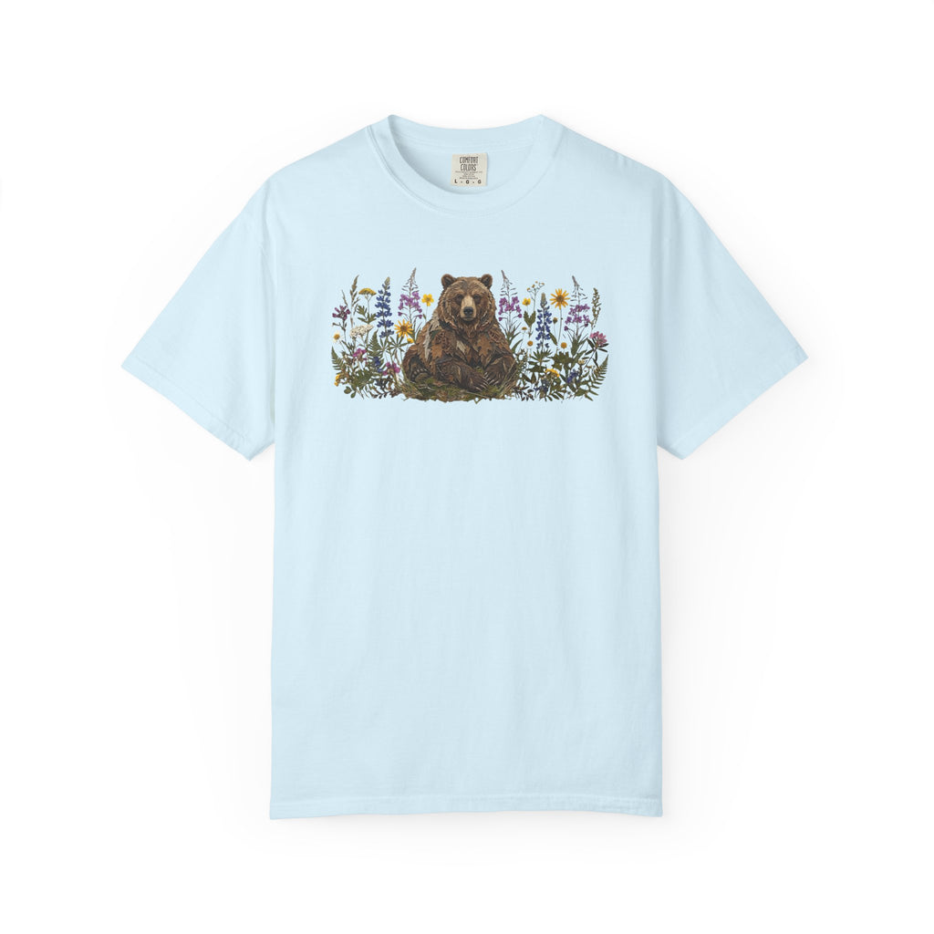 Bear Pressed Flowers T-Shirt