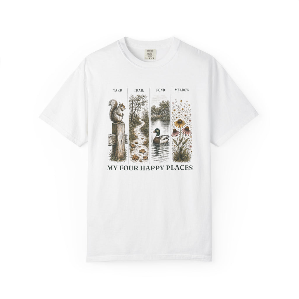 Four Happy Places T-Shirt