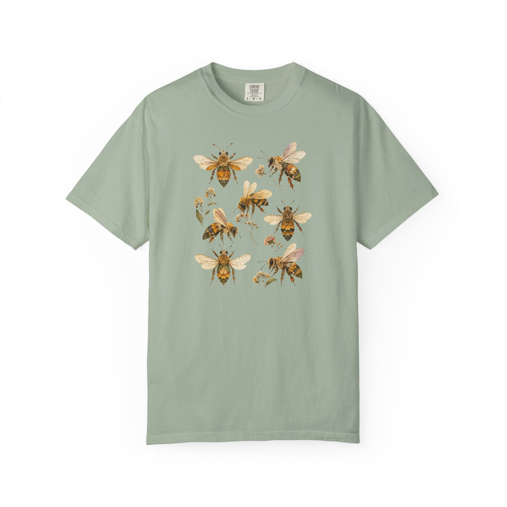 Pressed Flowers Bees T-Shirt