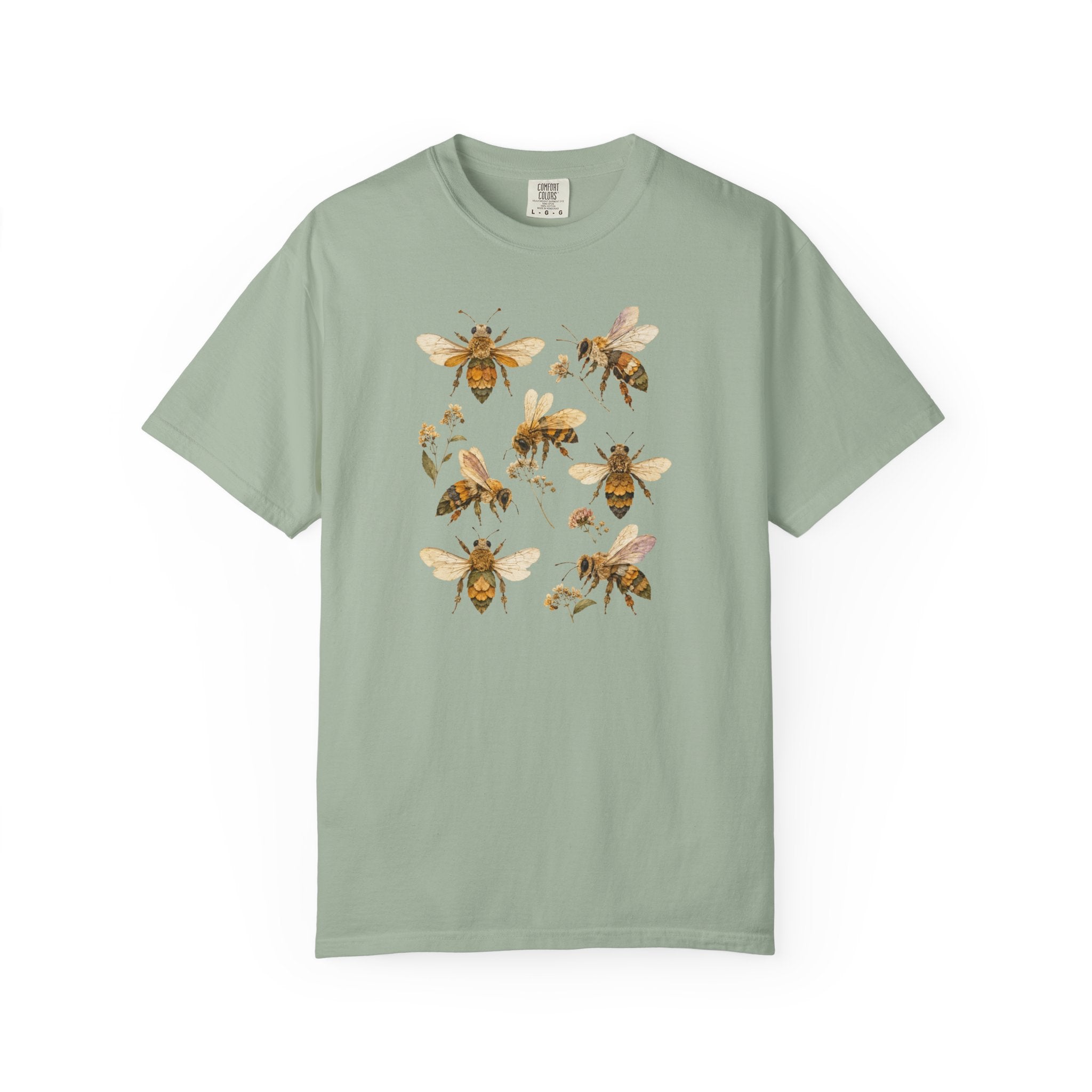 Pressed Flowers Bees T-Shirt