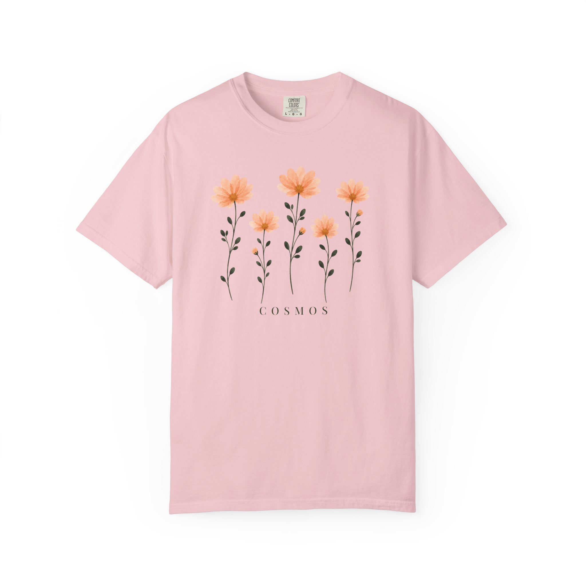 Cosmos Pressed Flowers T-Shirt
