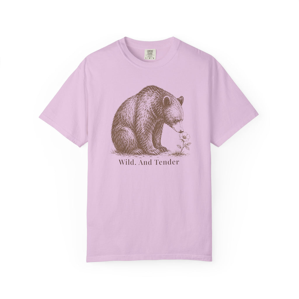 Bear Wild. And Tender Flower T-Shirt