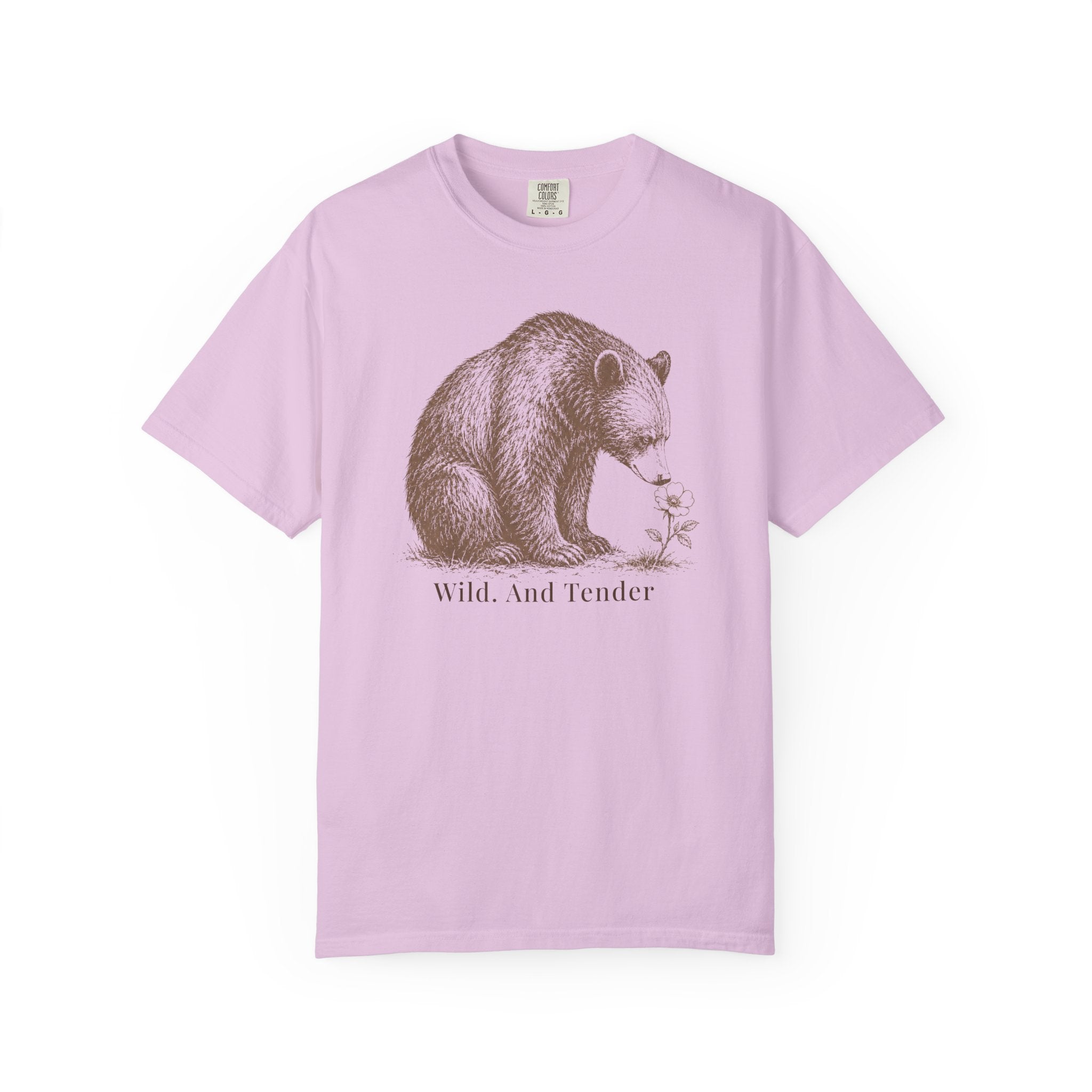 Bear Wild. And Tender Flower T-Shirt
