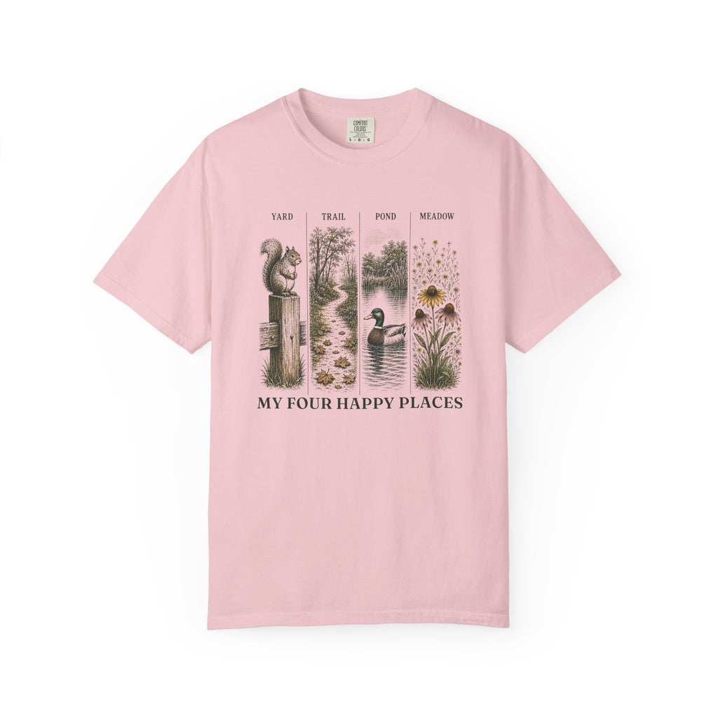 Four Happy Places T-Shirt