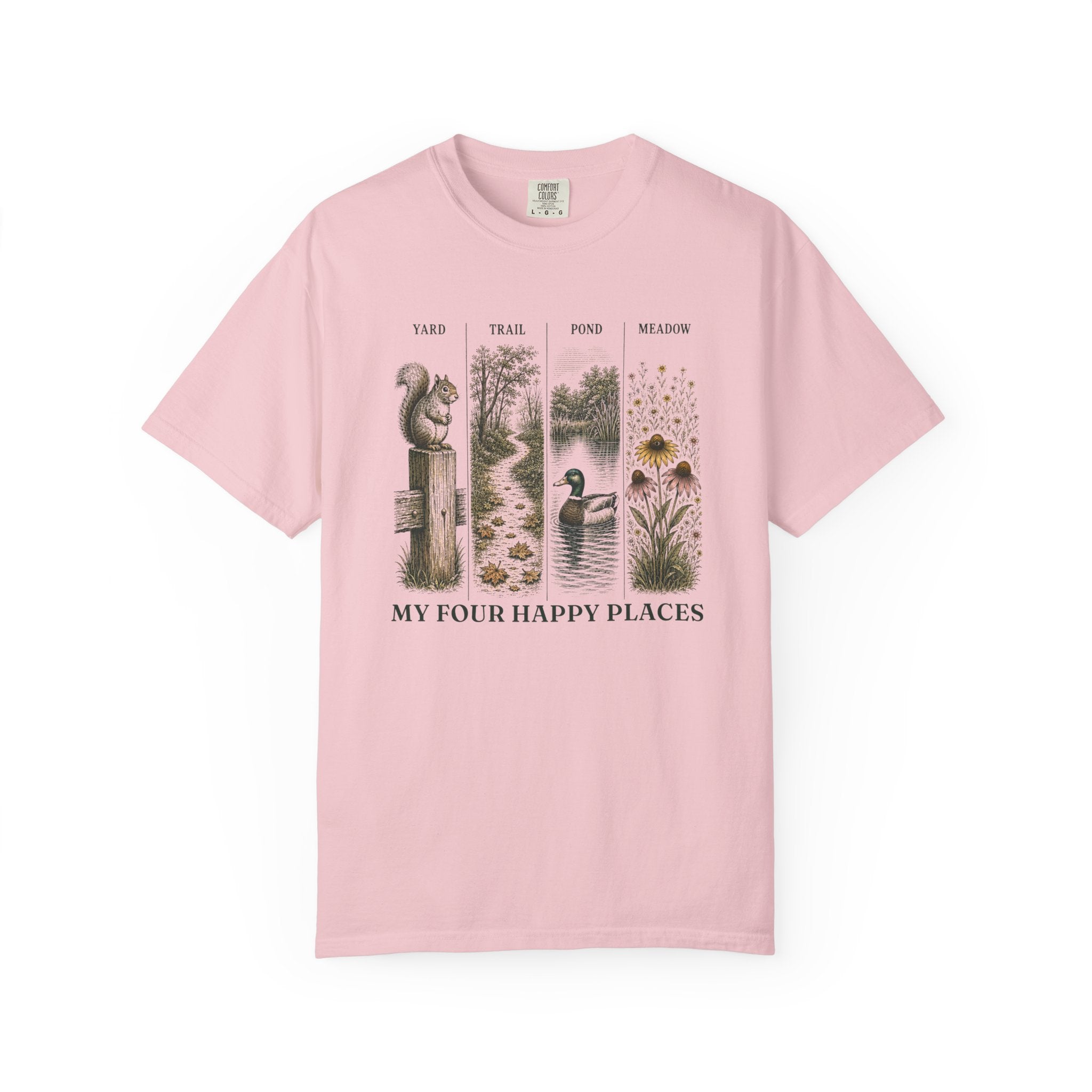 Four Happy Places T-Shirt