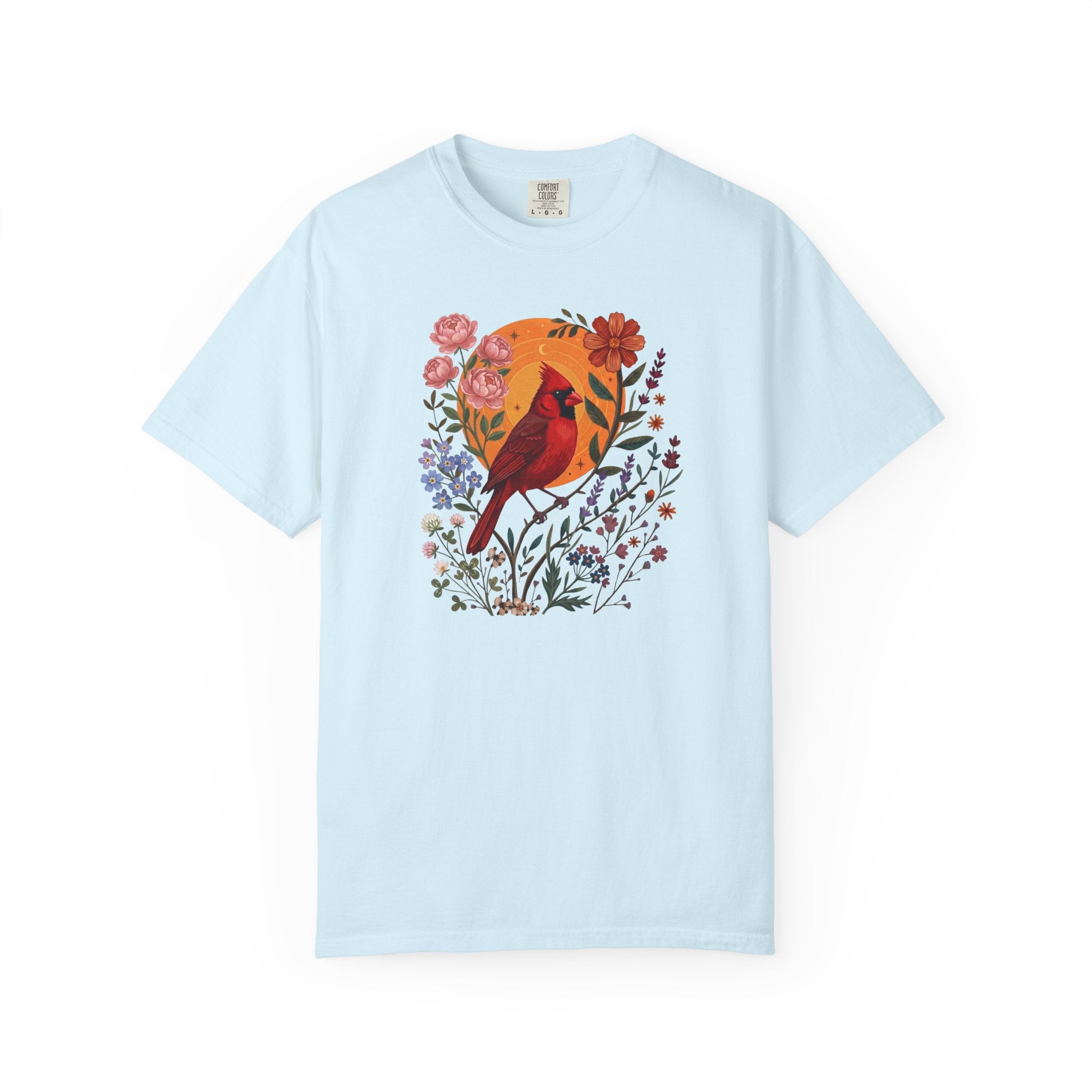 Cardinal Floral Sun T-Shirt